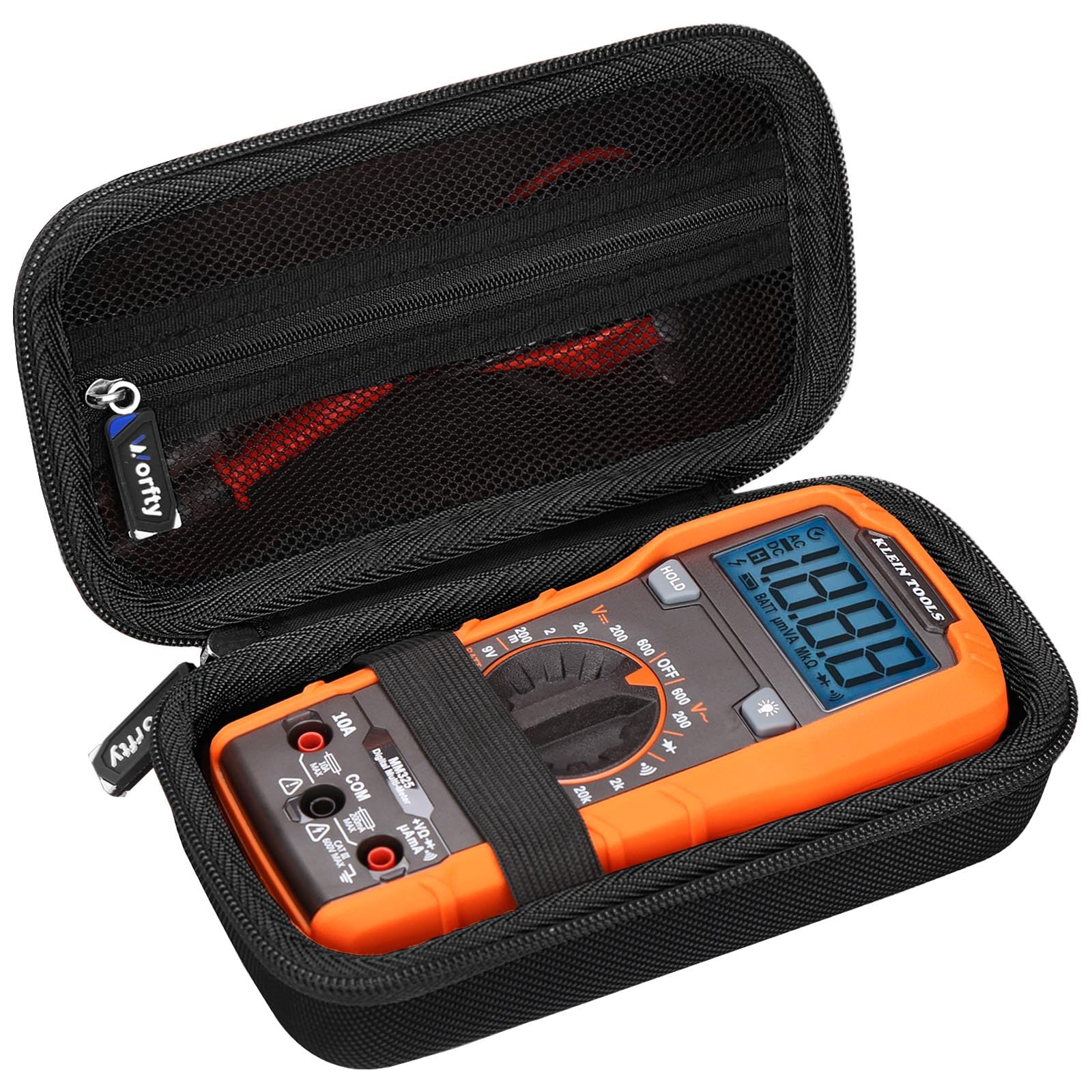 Hard Multimeter Case for Klein MM325/MM400/MM300/MM450/Fluke 117/Fluke 115, Portable Case for ET140/80023P