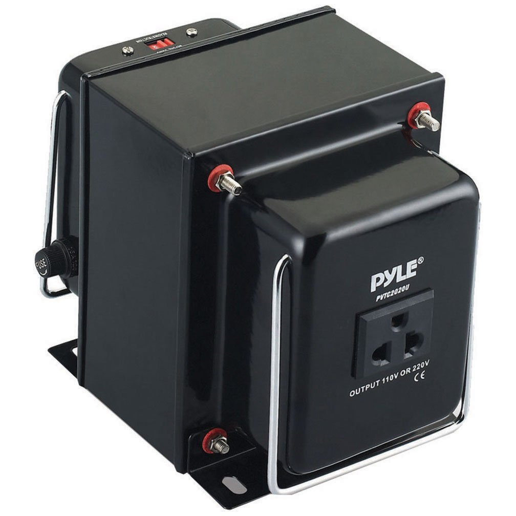 Pyle PVTC2020U Step Up and Down 2000W AC 110/220 Volts Transformer AC