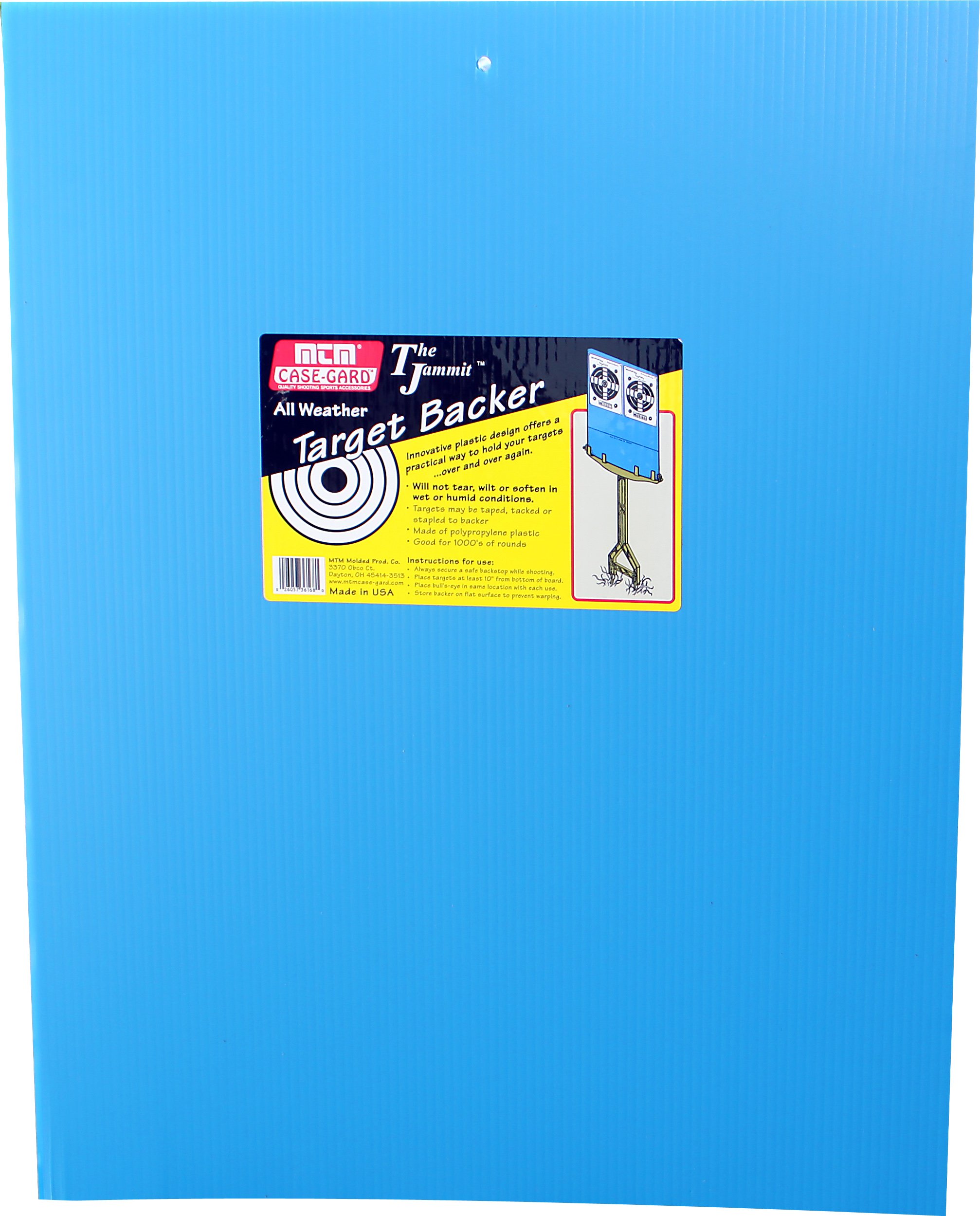 MTM TB20BL Jammit Target Stand Backer Target Holder Sheet 17.5X23  Inch Blue