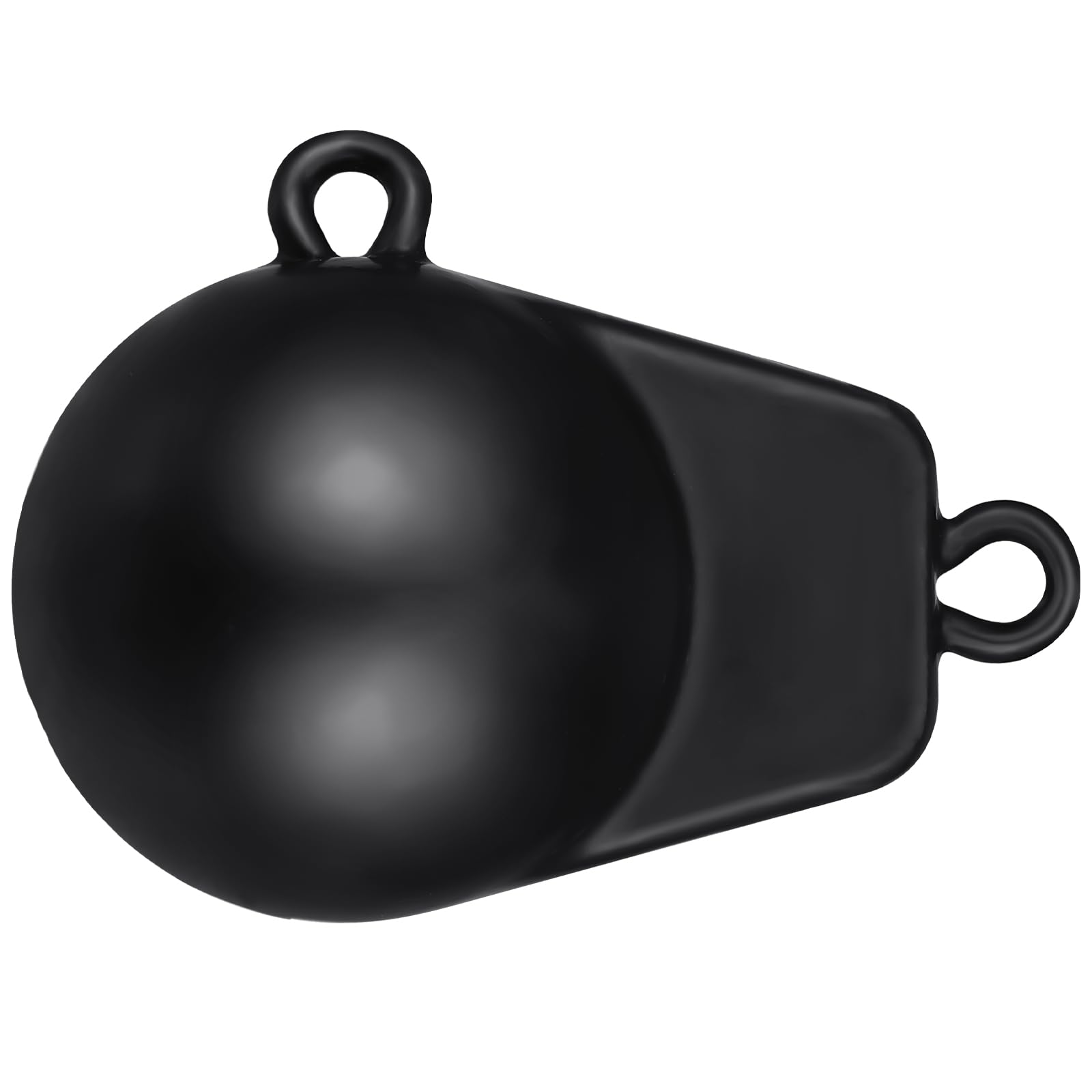 Zonon 6 Lbs Downrigger Weight Coated Ball Fishing Downriggers Sinker for Downriggers, Black