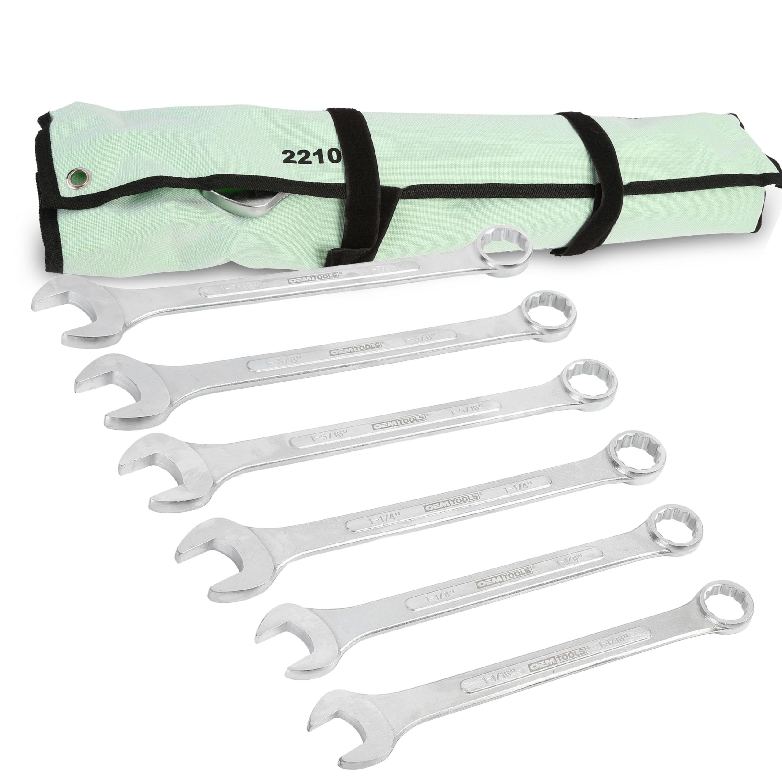 OEM Tools 22100OEM Tools 6-Piece SAE Jumbo Wrench Set
