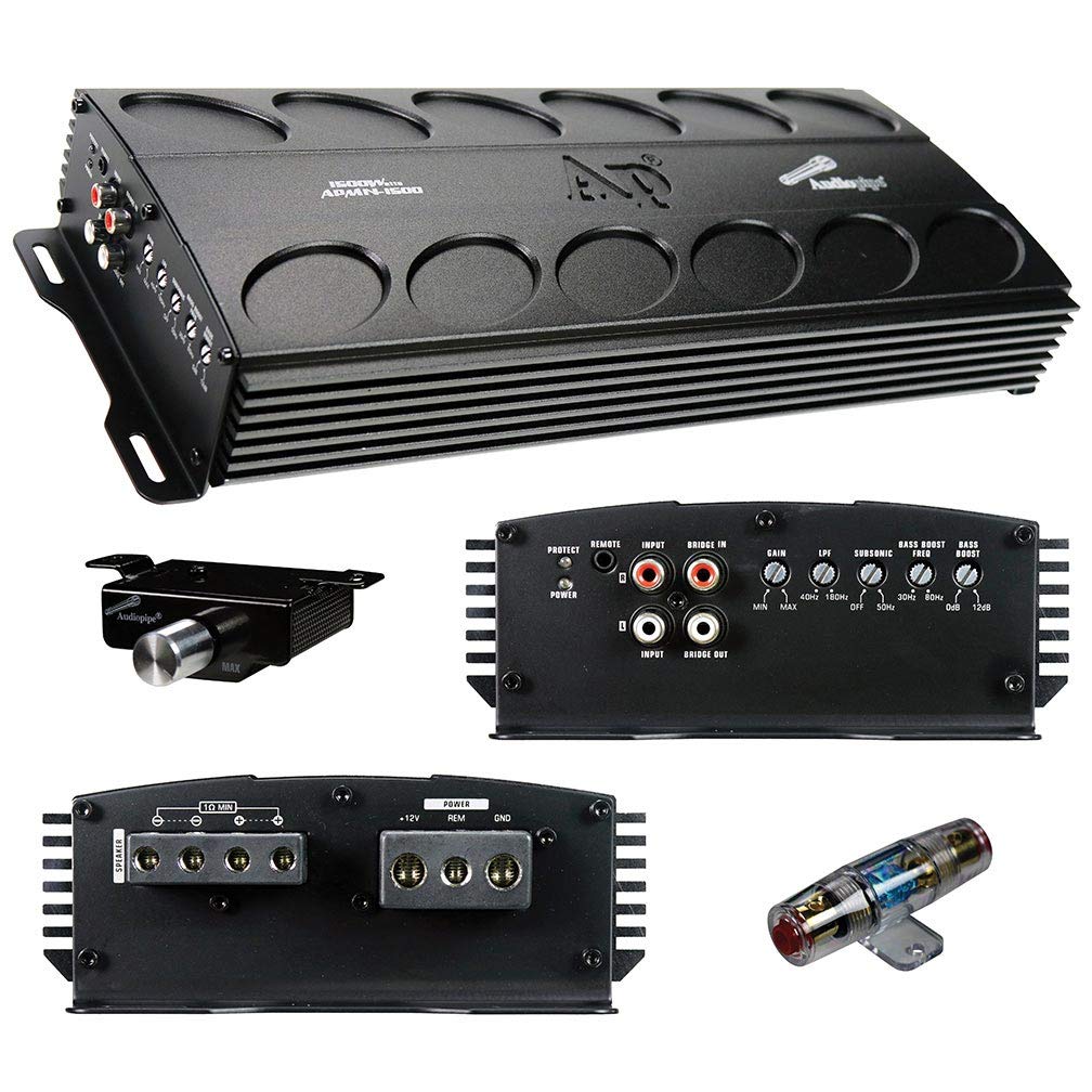 Audiopipe APMN1500 1500 Watts RMS Mini Amplifier Class D