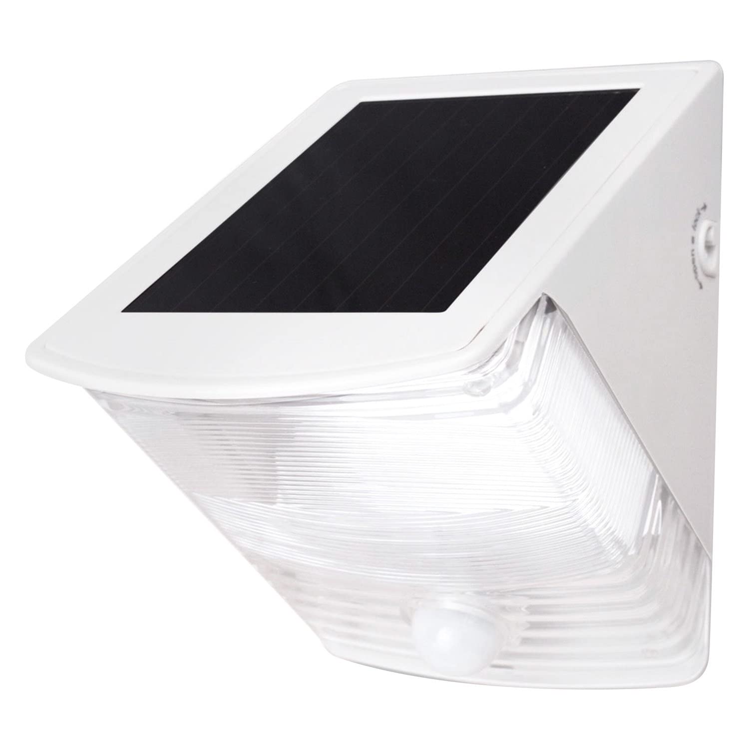 Maxsa 40234 Solared Power Motion Activated Wedge Light - White