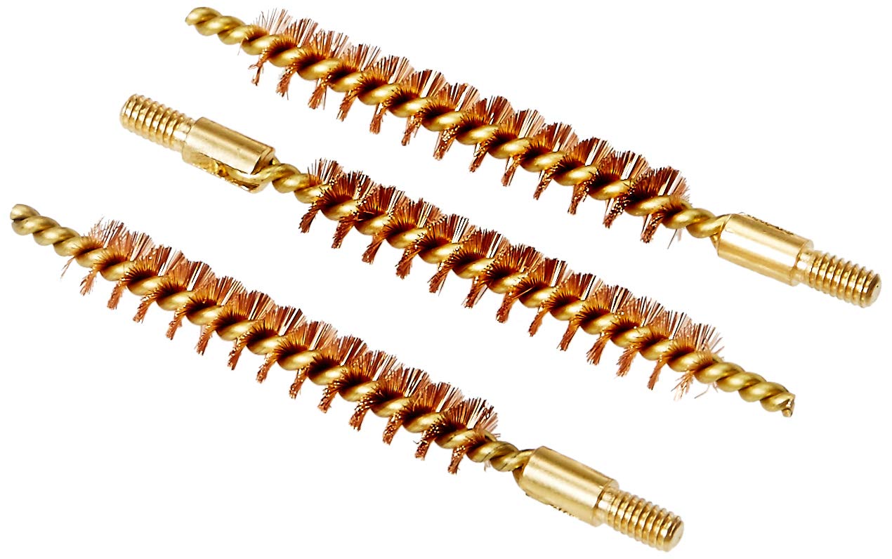 Tipton Best Gun Bore Brush .270 Cal/7mm 3-Pack Bronze Bristles for Removing Fouling and Residue in Barrel