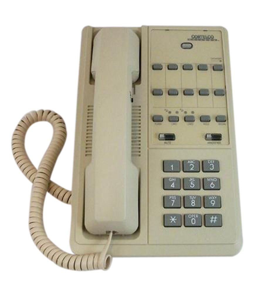 Cortelco 2195AS 219544-VOE-27S Patriot 2-Lline Ash