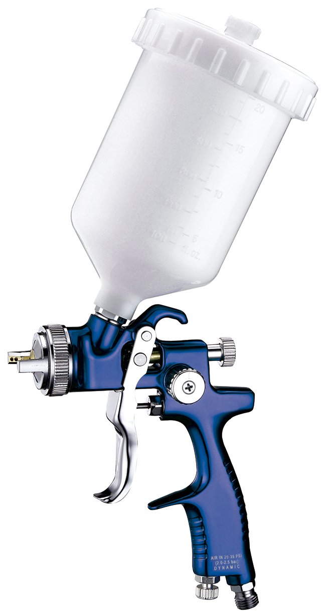 AstroEUROHE107  EuroPro High Efficiency Spray Gun 1.7mm Nozzle Plastic Cup