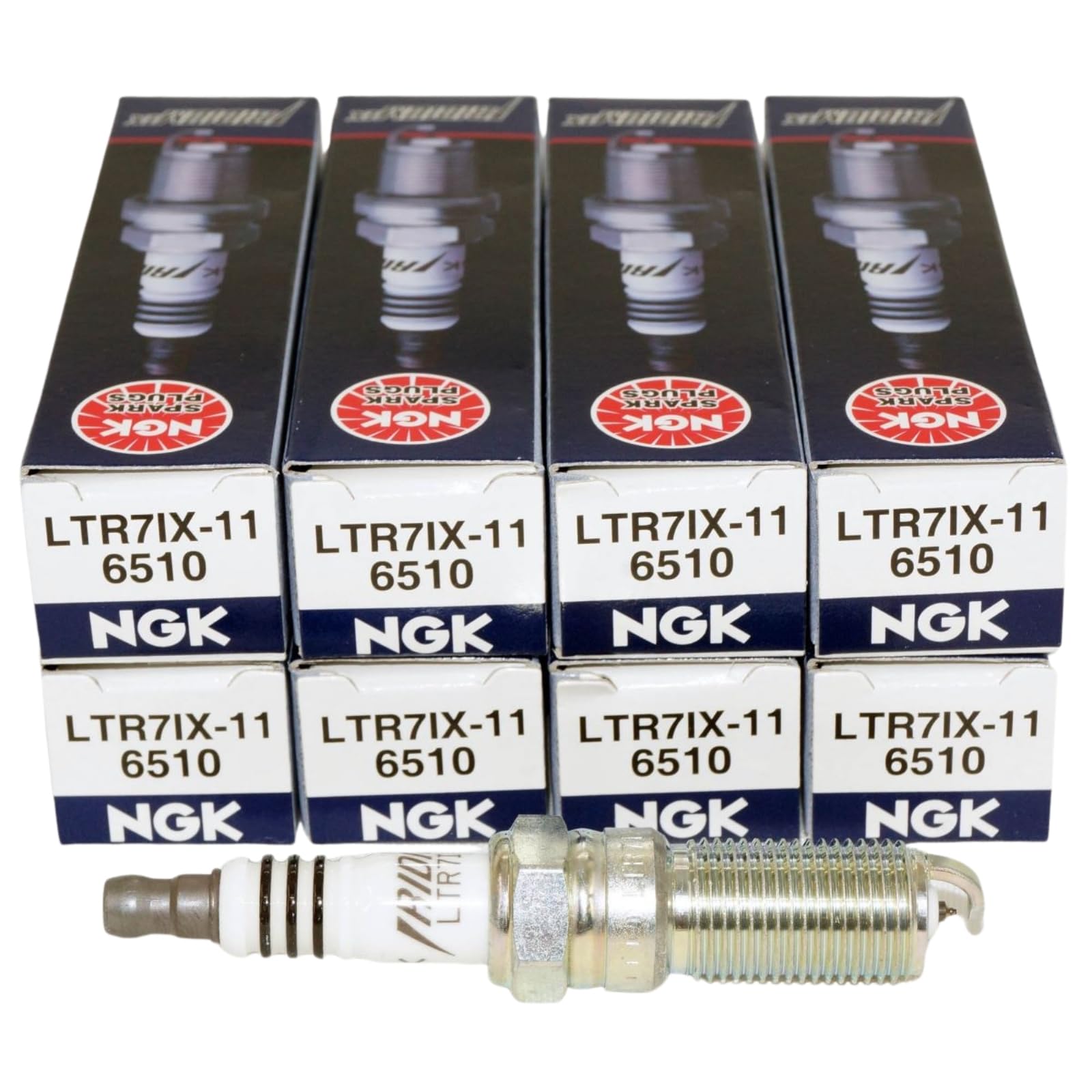 (8-Pack) NGK Spark Plugs LTR7IX-11 (Stock # 6510)