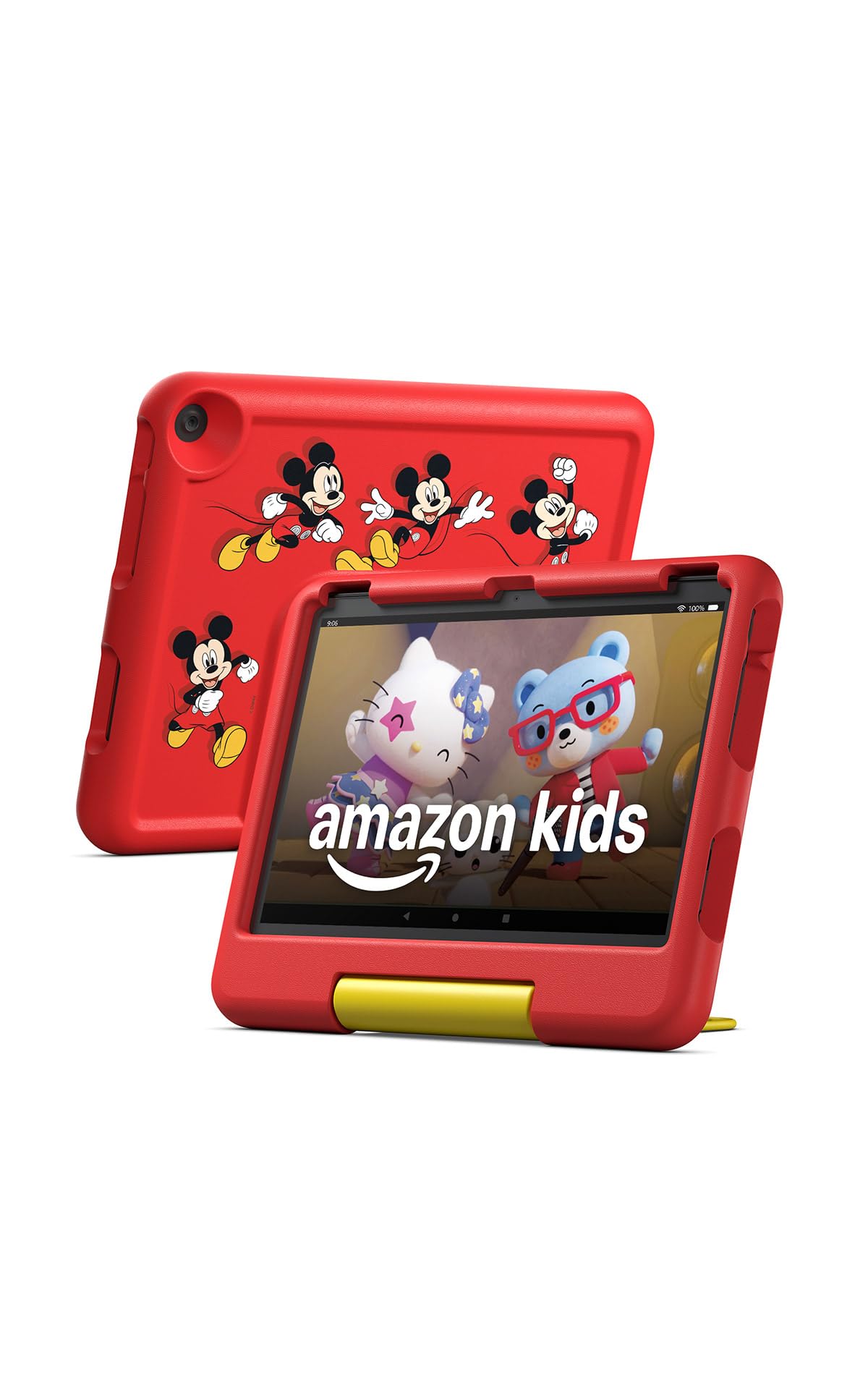 Amazon Fire HD 10 Kids tablet (newest model) ages 3-7 | Bright 10.1" HD screen with included ad-free and exclusive content, robust parental controls, 13-hr battery, 32 GB, Disney Mickey Mouse