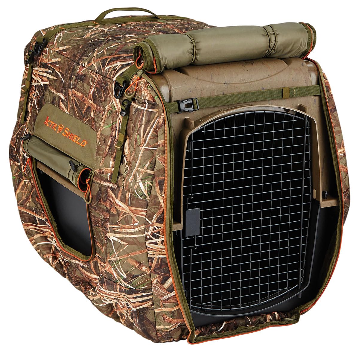 ArcticShield Insulated Kennel Cover, Large, Muddy Waters