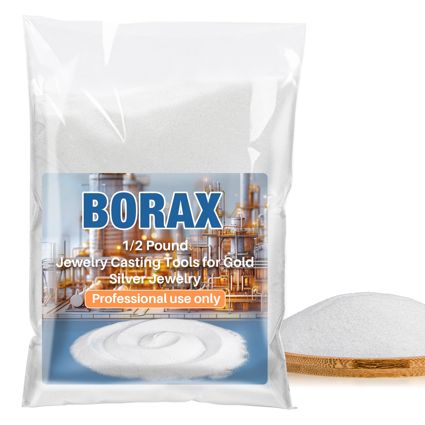 MAQIHAN 7.4oz Borax Flux - Borax Powder for Melting Gold & Silver