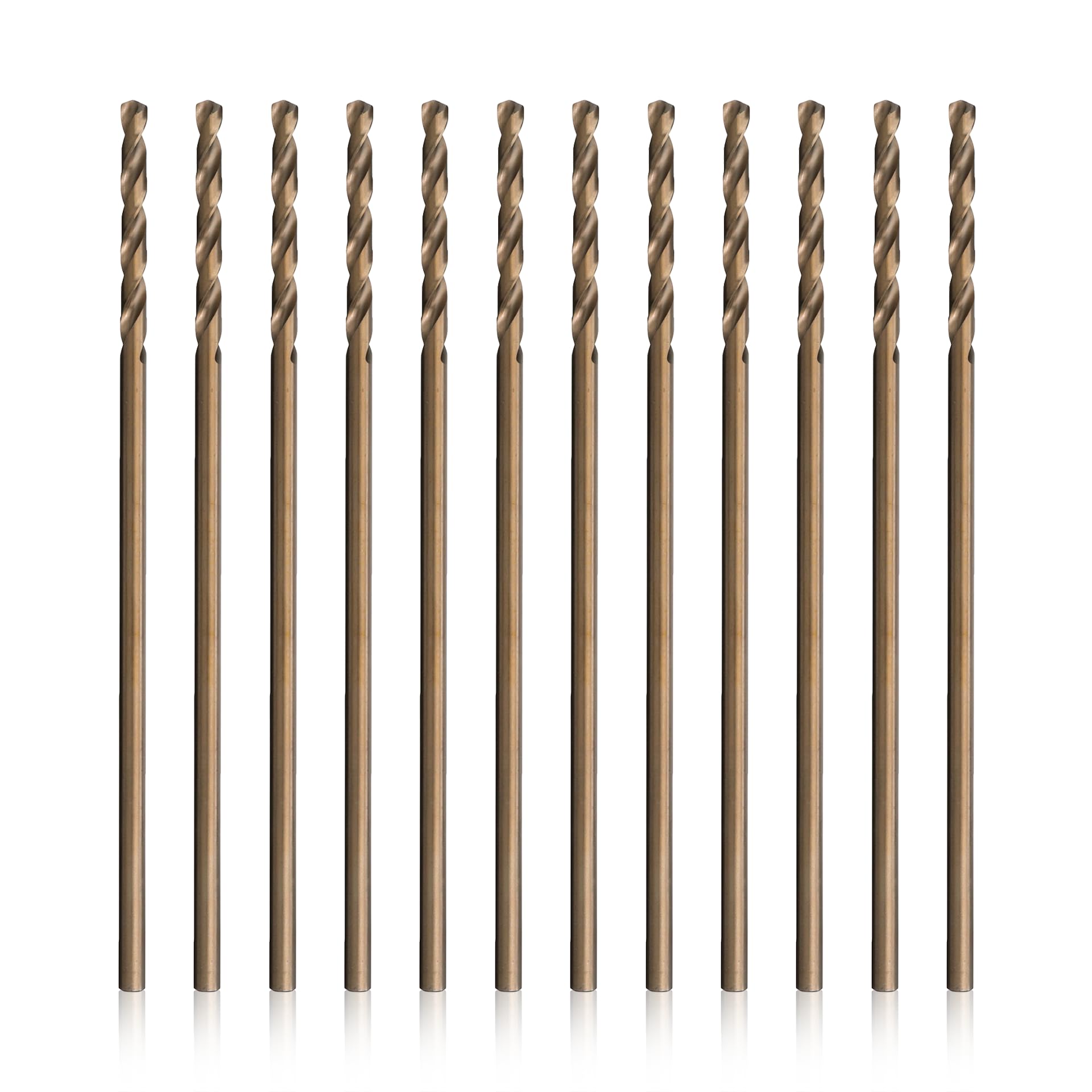 Drill America-GLBCOX61/8P12 1/8" x 6" Cobalt Aircraft Extension Drill Bit (Pack of 12), GLBCO Series