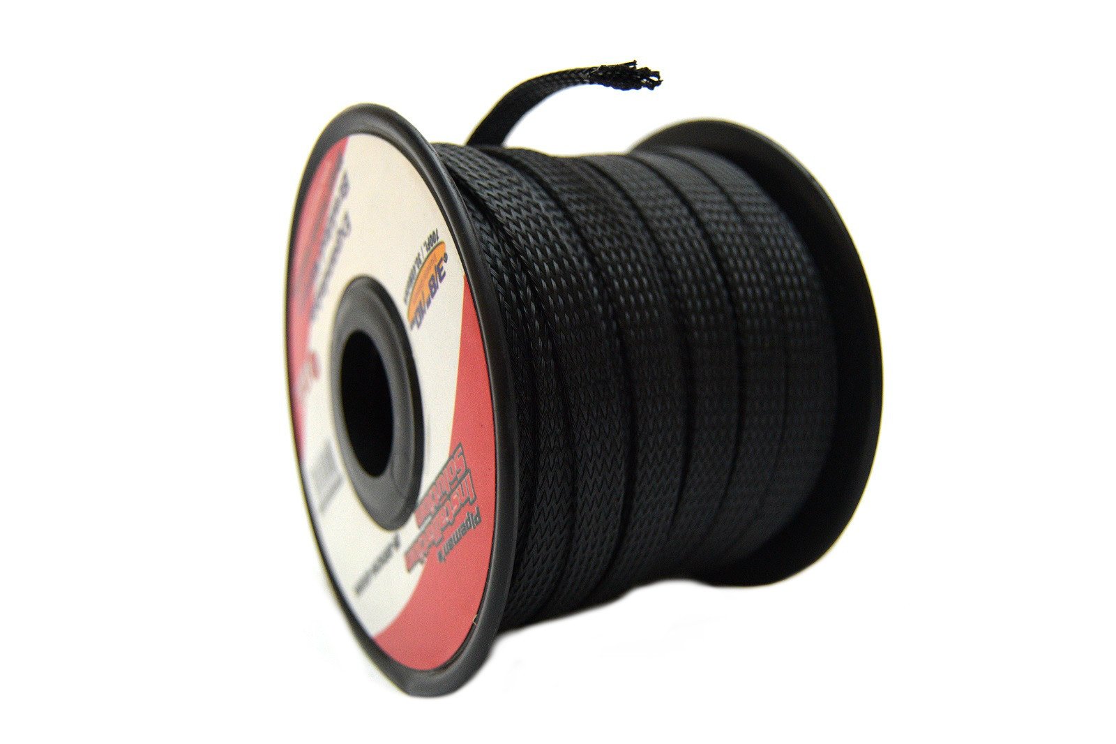 PIPEMANS ISBR10M100BK 3/8 Expandable Braided Sleeve  Black (100 feet)