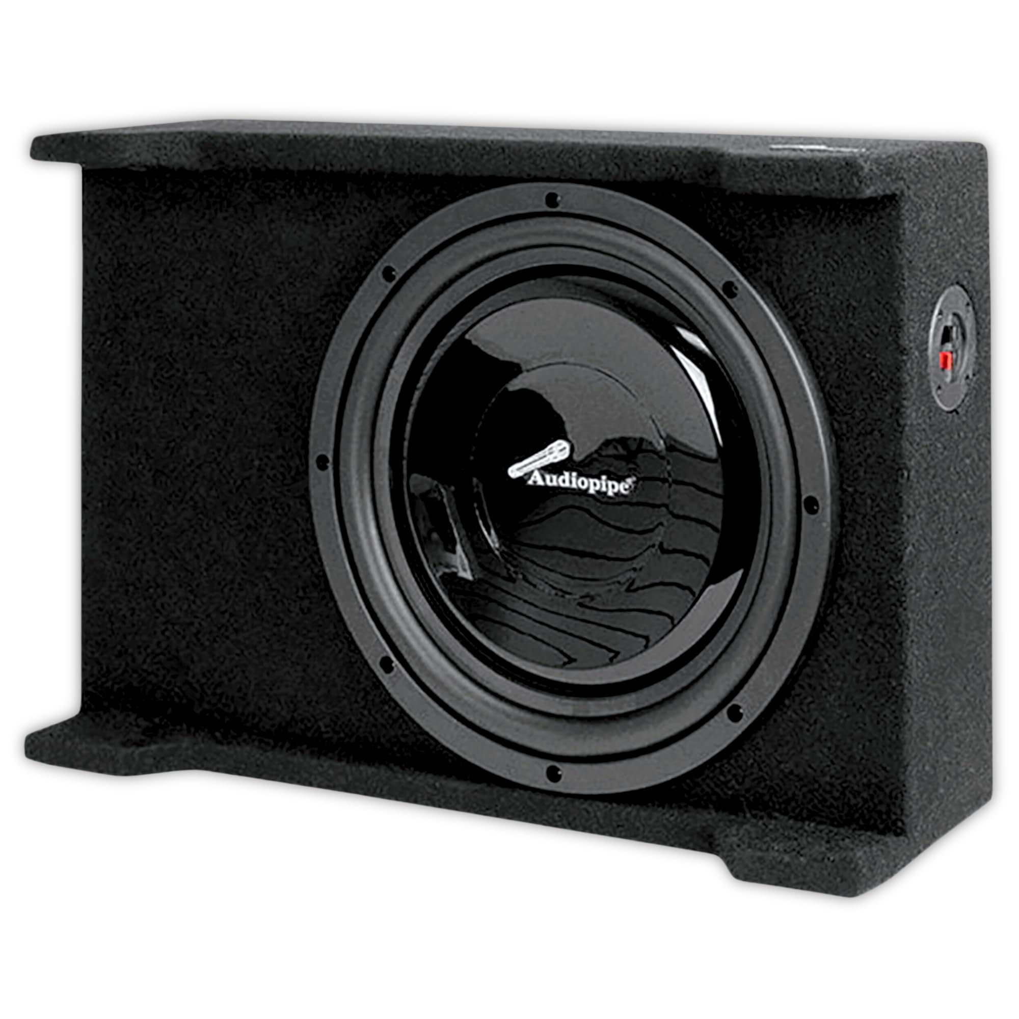 Audiopipe APSB12BDF Single 12" Shallow Downfire Sealed Enclosure with sub