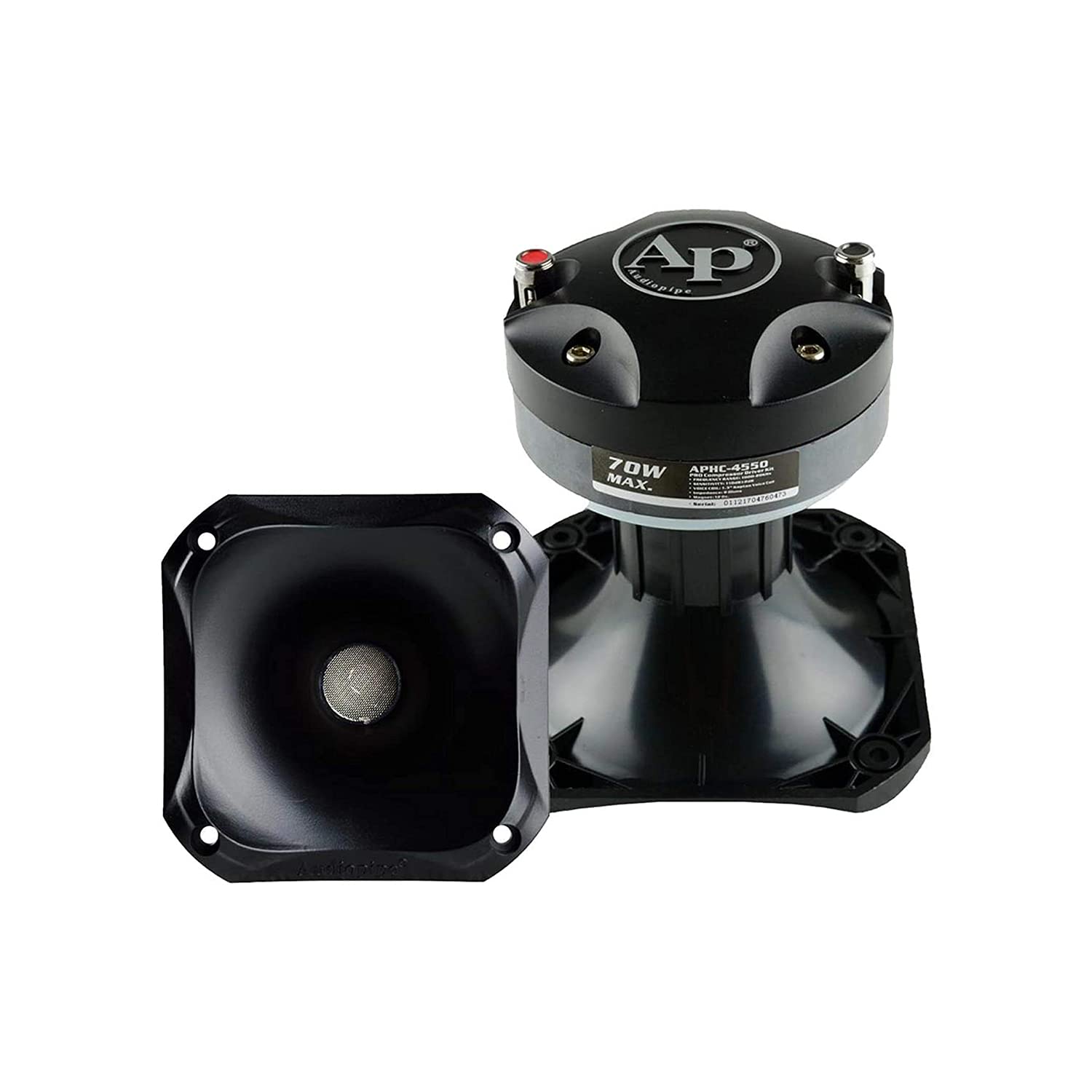 Audiopipe APHC4550 3.5" Compression Diver With ABS Horn Combo Each