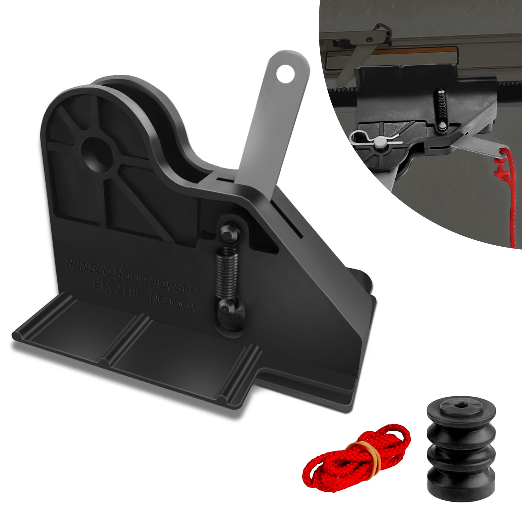 Screw Drive Carriage for Genie Garage Door Opener Parts, Trolley Assembly with Magnet (36179R.S 20414R)
