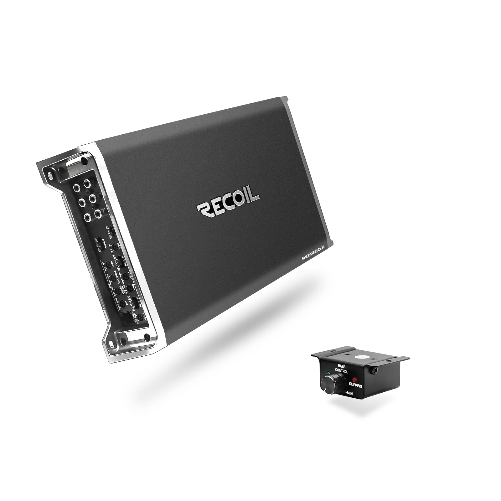 Recoil RED1800.5 Class-D Car Audio 5-Channel Amplifier 1800W Max Power