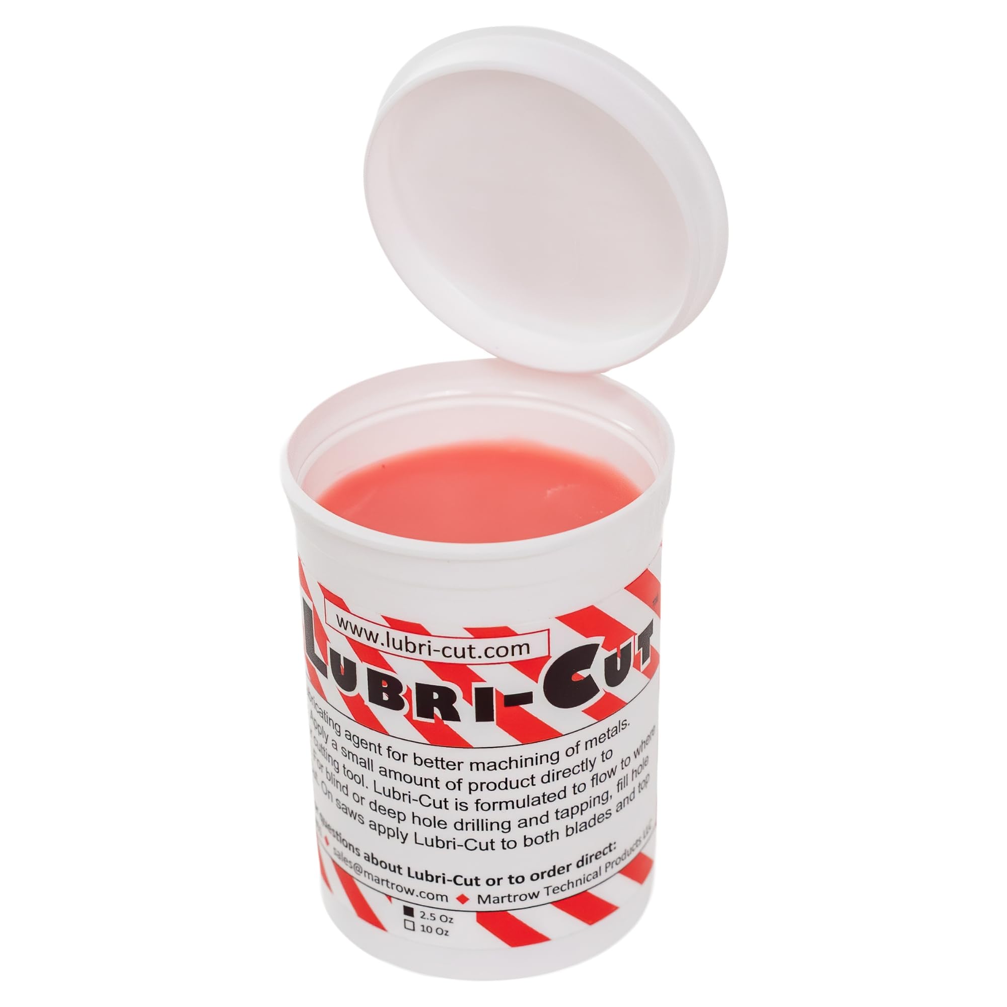 Lubri-Cut Cutting Paste for Drilling Metal - 2.5 Oz Tub - Made in USA | Beeswax Cutting Oil for Drilling Metal | High Performance Tapping & Cutting Wax | Saw Blade Lubricant & Drill Cutting Fluid