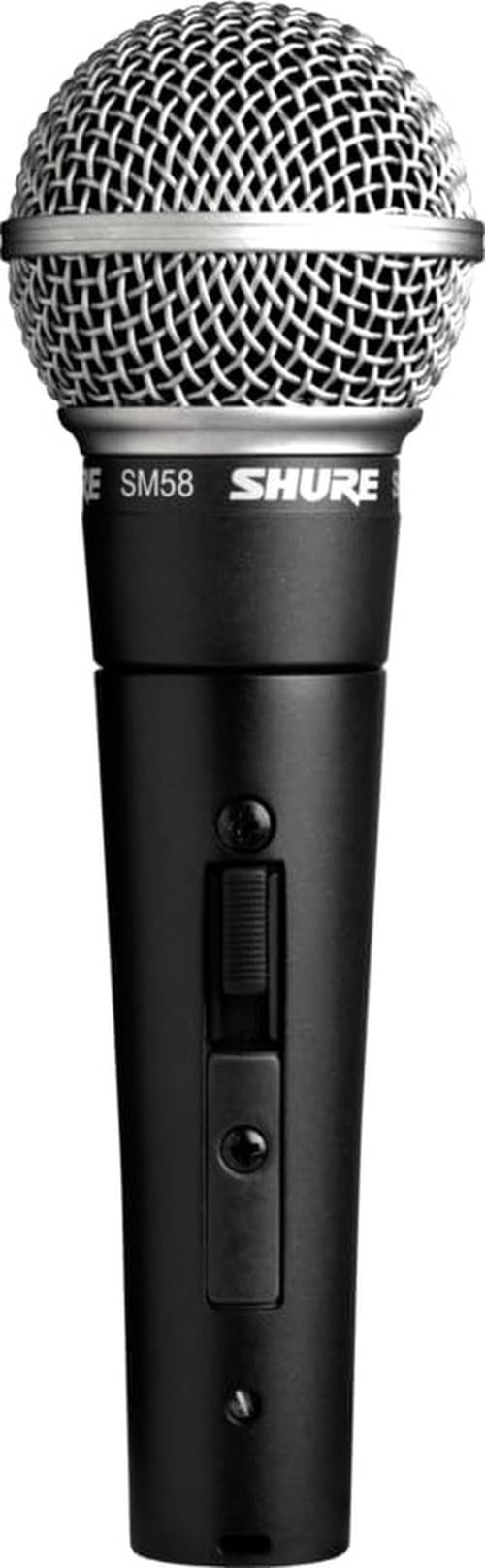 Shure SM58S Pro XLR Dynamic Vocal Microphone with On/Off Switch