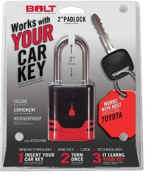 Bolt 7023539 Padlock for Select Toyota Vehicles