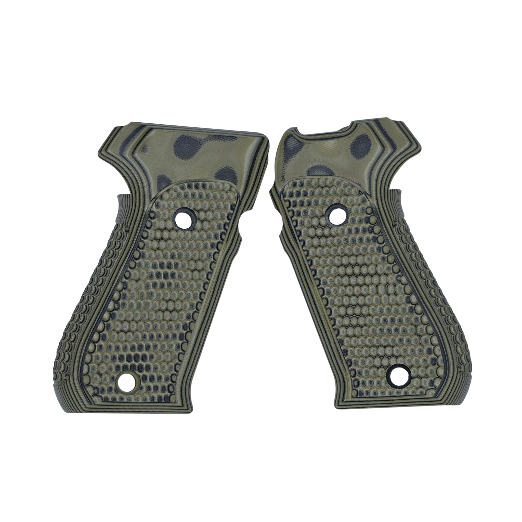 Hogue Piranha Scale G10 Grip for SIG Sauer P220 American DA/SA & DAK, G-Mascus Green - 20138