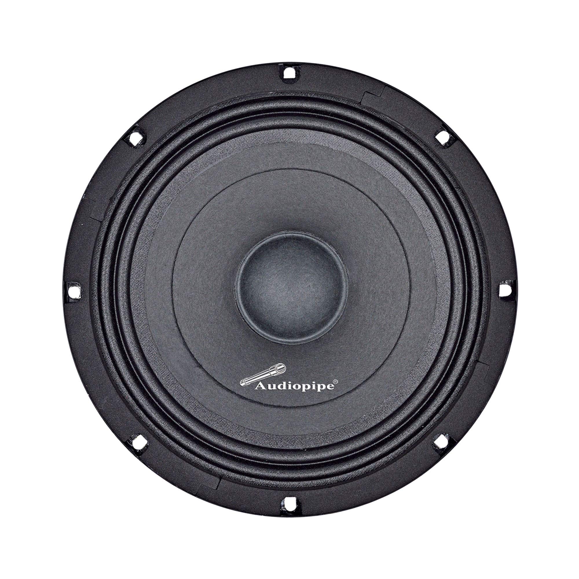 Audiopipe APSP840 8 Midbass Speaker, 150W RMS/300W Max, 8 Ohm