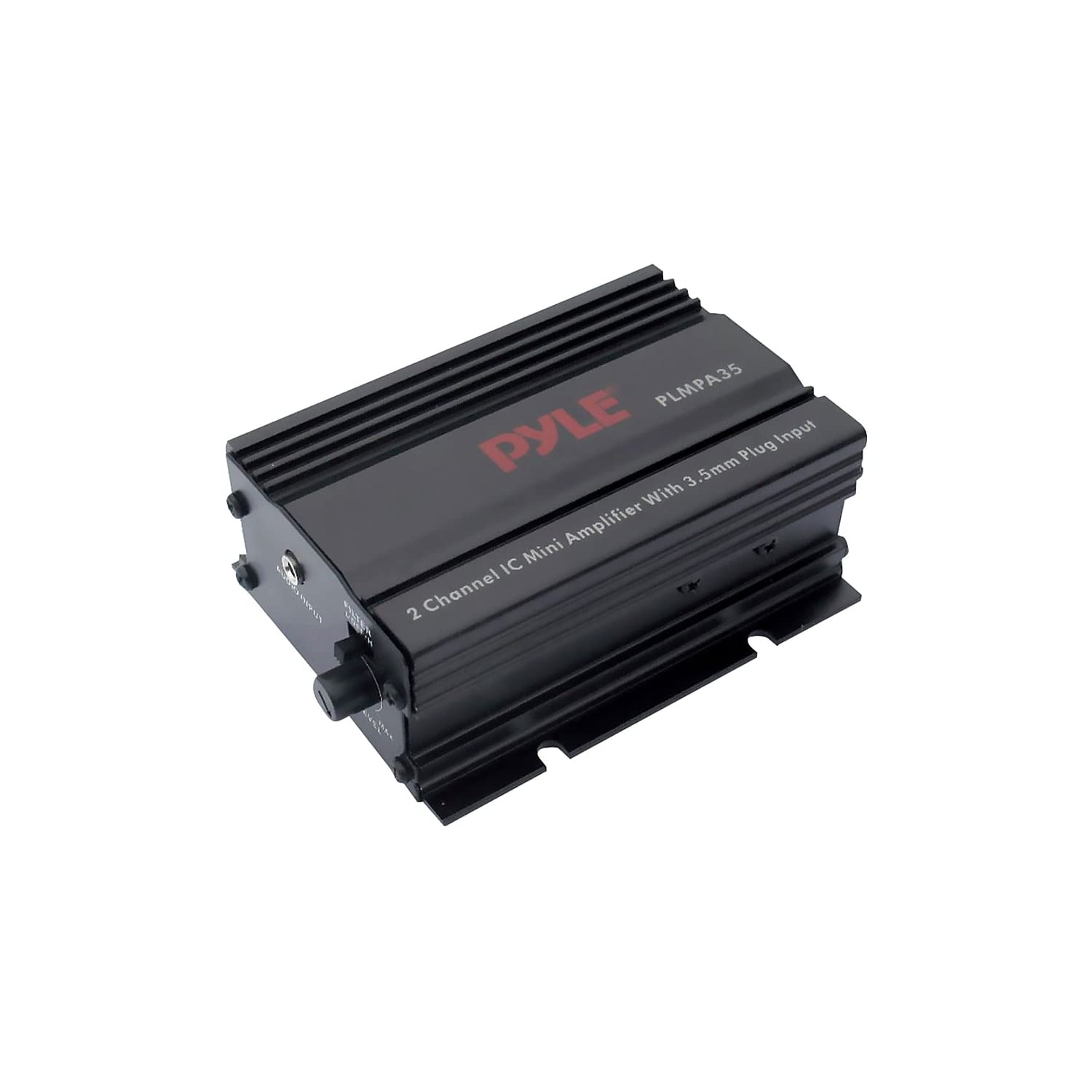 Pyle PLMPA35 300 Watt 2 Channel Mini Amplifier with 3.5mm Input