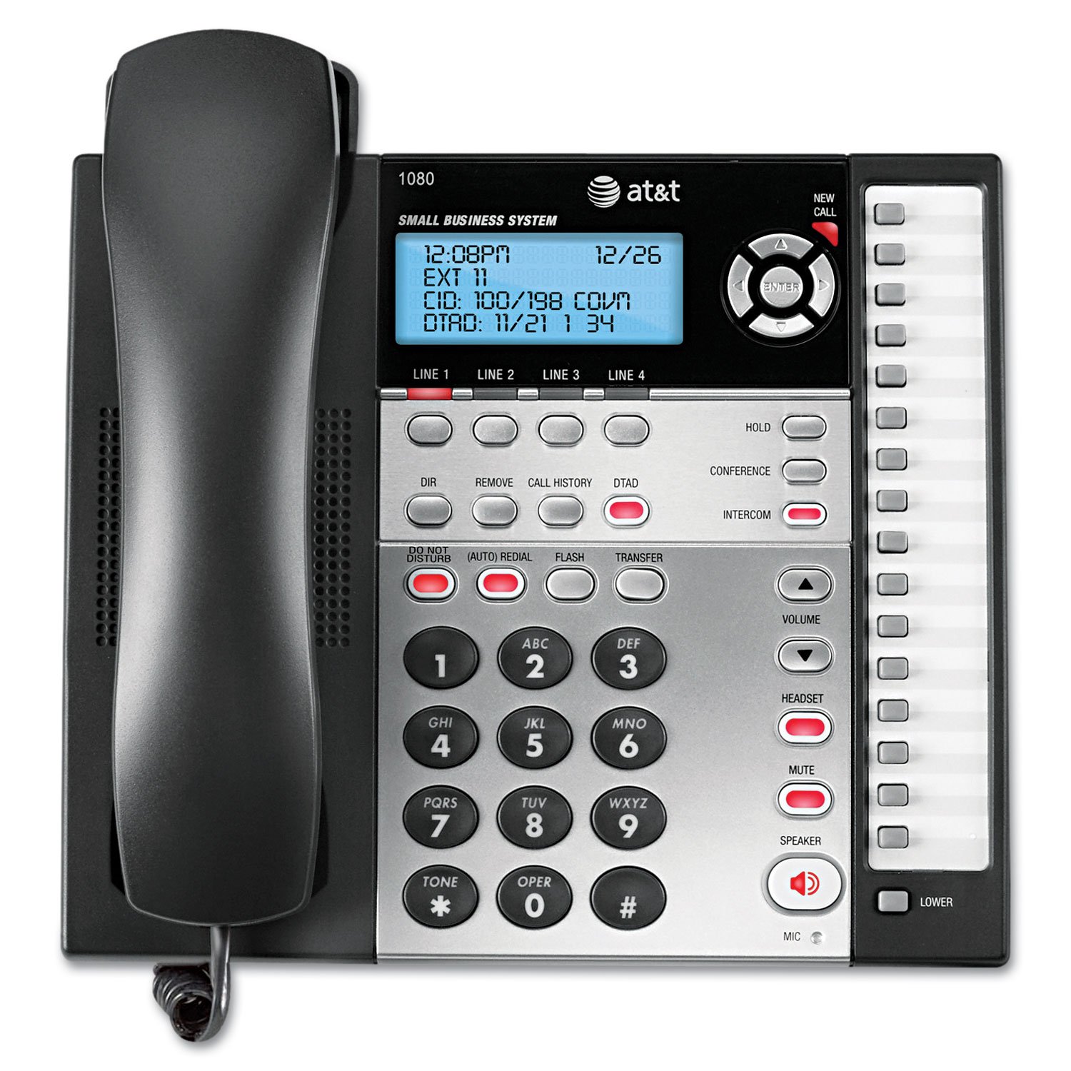 AT&T 1080 4 line Speakerphone  w/ caller id