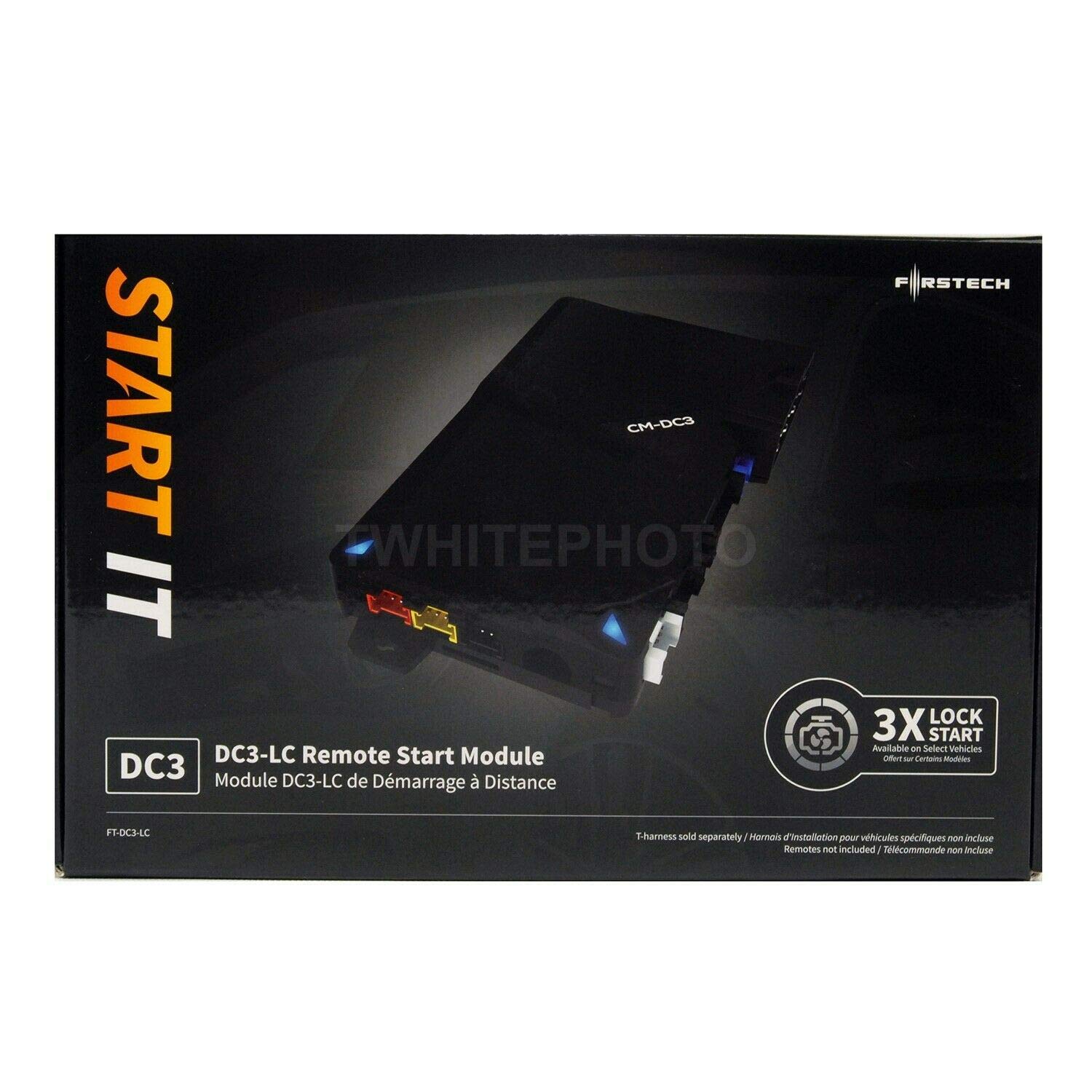 Compustar Firstech FT-DC3-LC Remote Start Module FTDC3LC DC2-S Replacenemt DC3S 7200S Bypass Module for High and Low-Current Draw Vehicles.