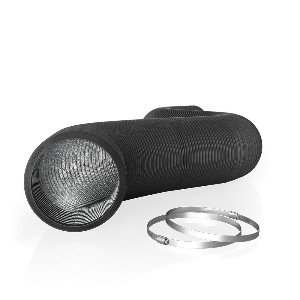 AC Infinity Flexible 10-Inch Aluminum Ducting, 25-Feet Long