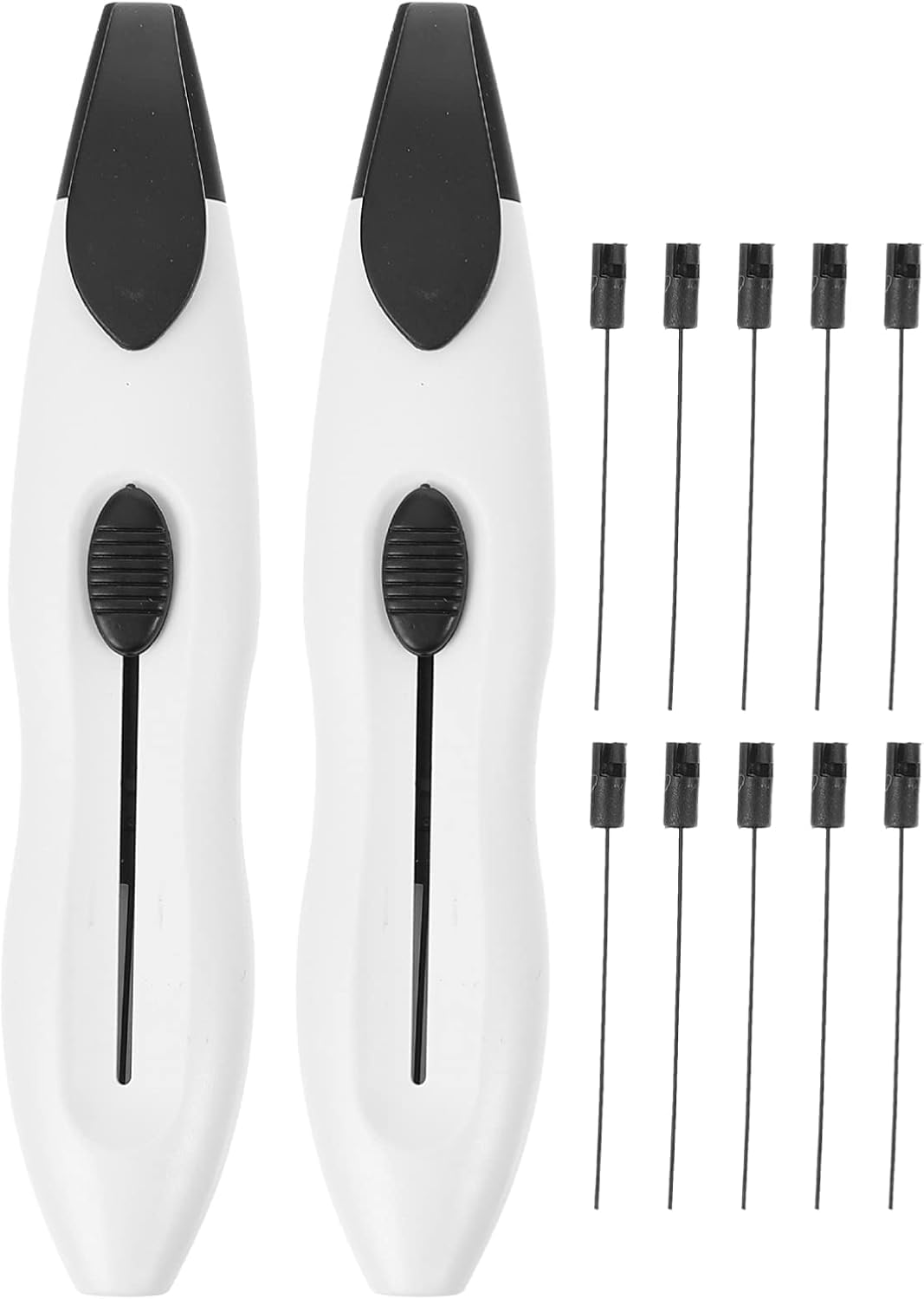 Healifty 12pcs Diabetic Monofilament Tester Pen Foot Probe Nerve Skin Contact Needle Diagnostic Tool Lancing Device 10g