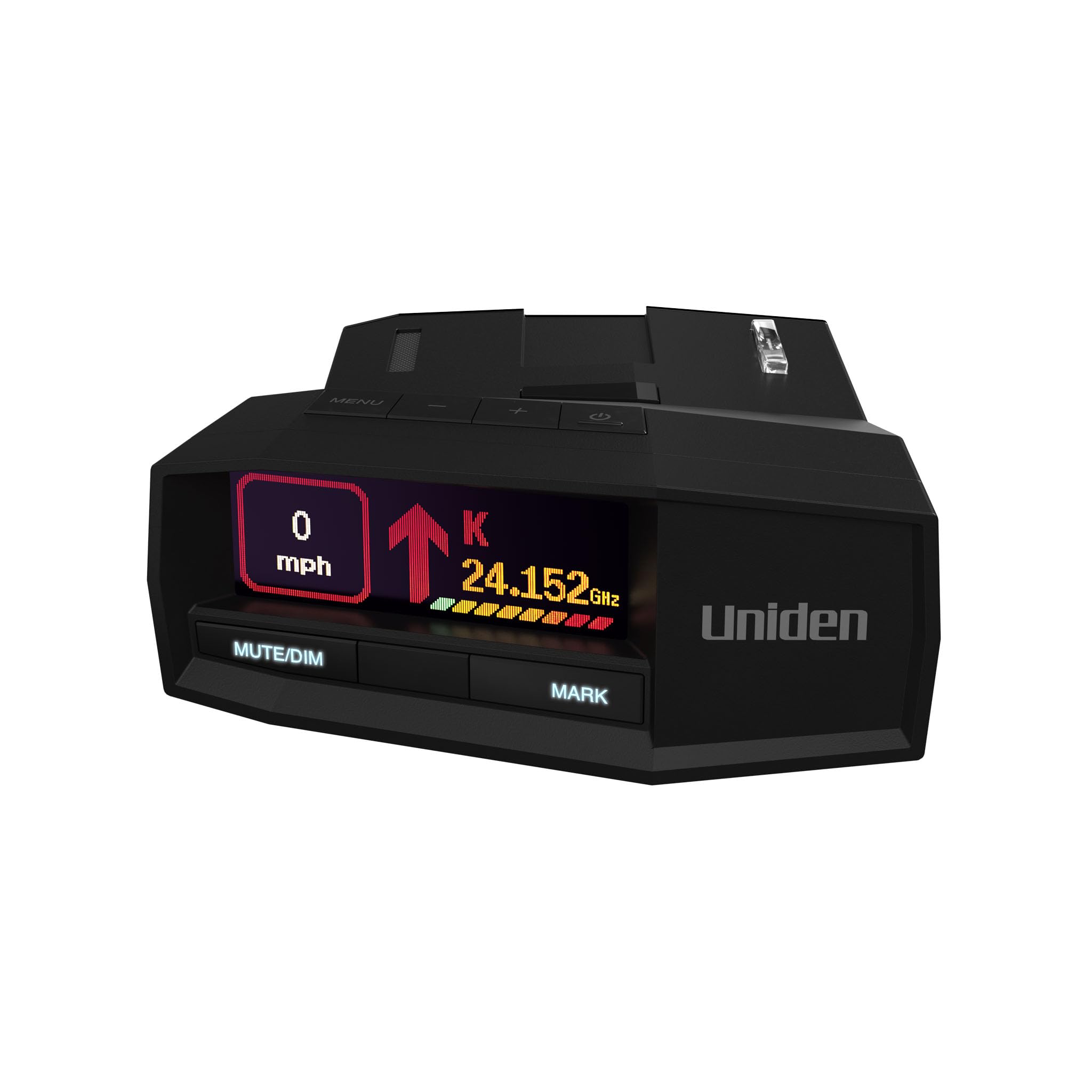 Uniden R8W (new Model) Extreme Long Range Laser/Radar Detector, 360° Awareness, Directional Arrows, Wi-Fi, Bluetooth, GPS, Real-Time Voice Alerts, Red Light & Speed Camera Alerts, R/TACH App