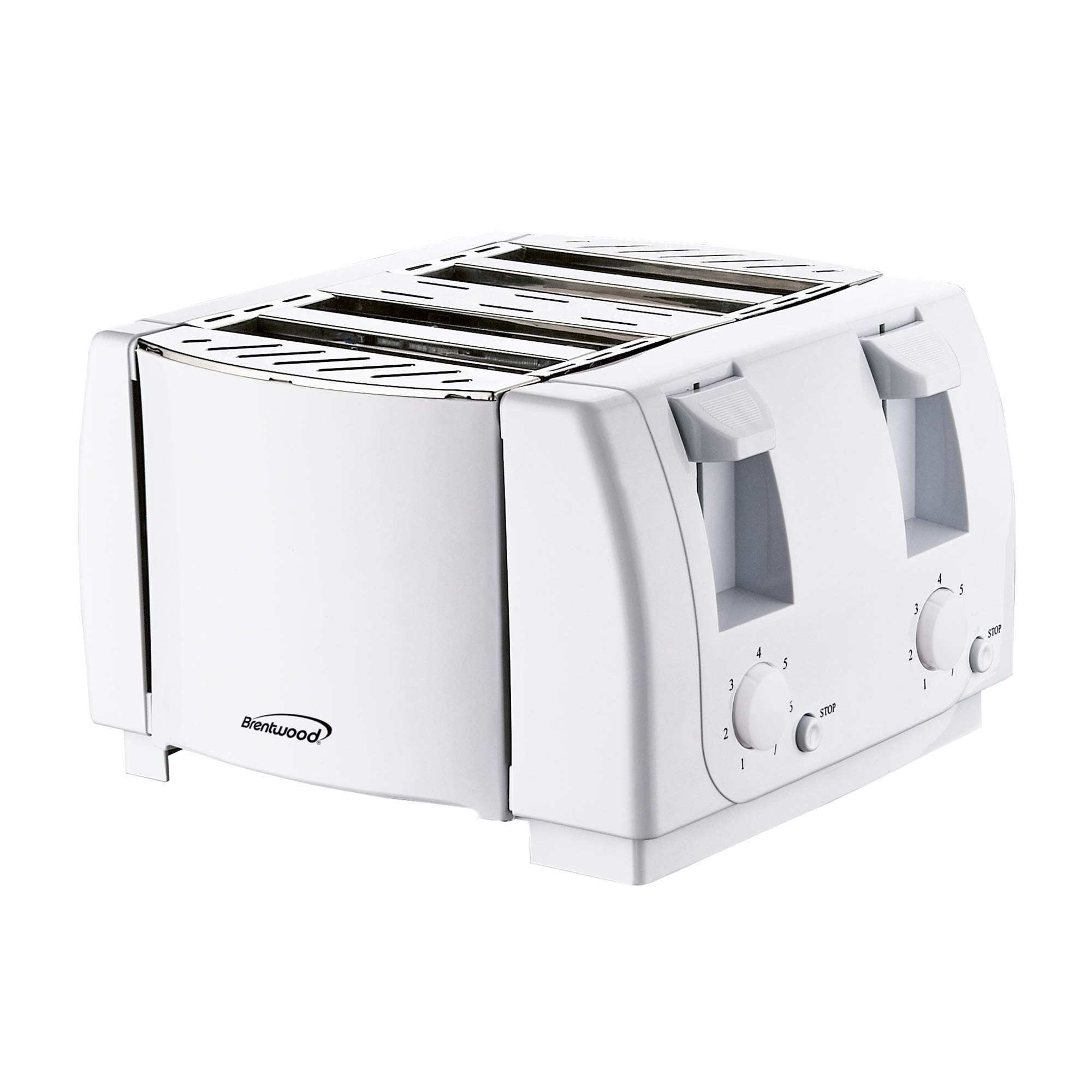 BRENTWOOD TS-265 1300W 4 Slice Toaster (White)