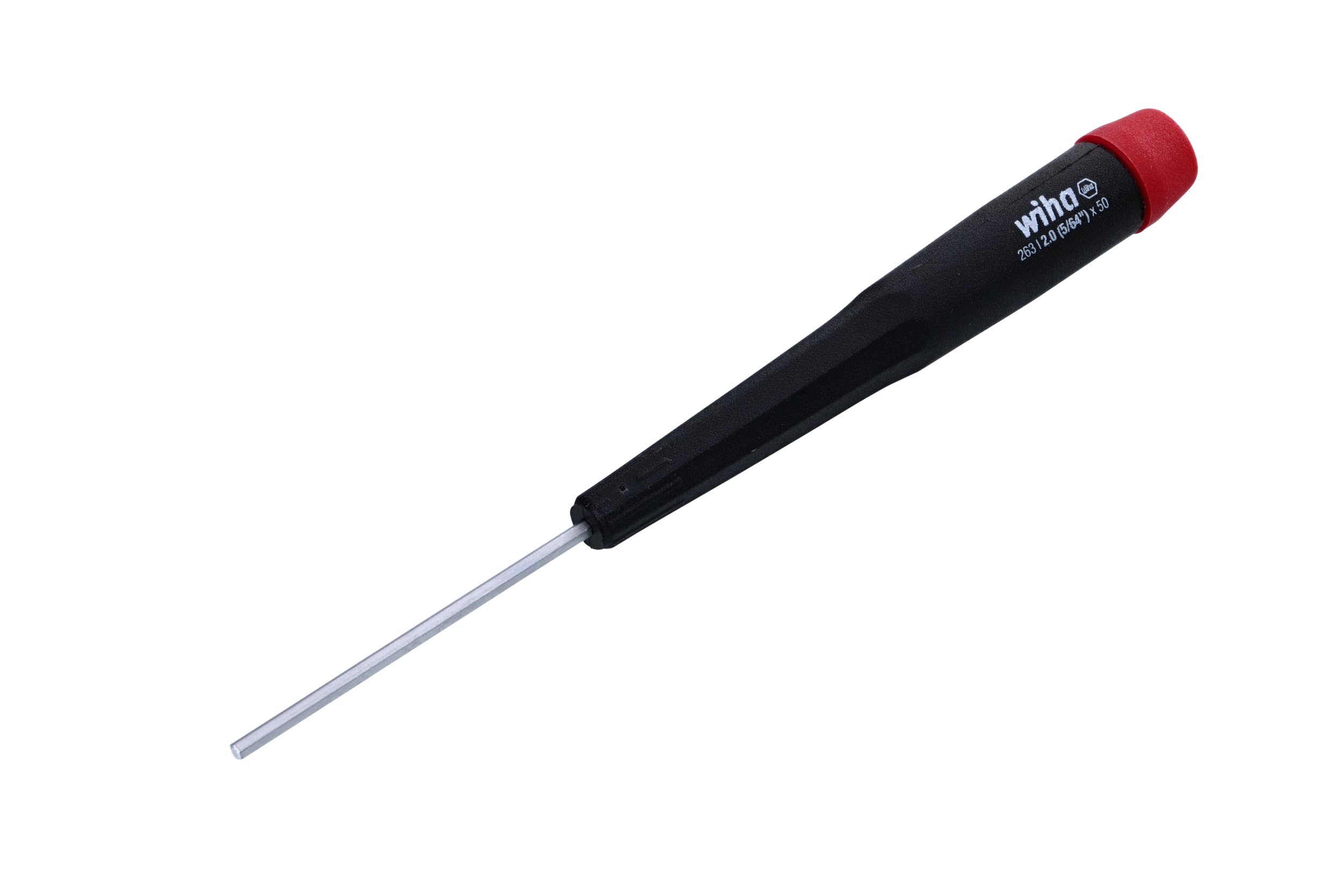 Wiha 26320 Precision Hex Screwdriver 2.0mm 5/64 Inch x 50mm
