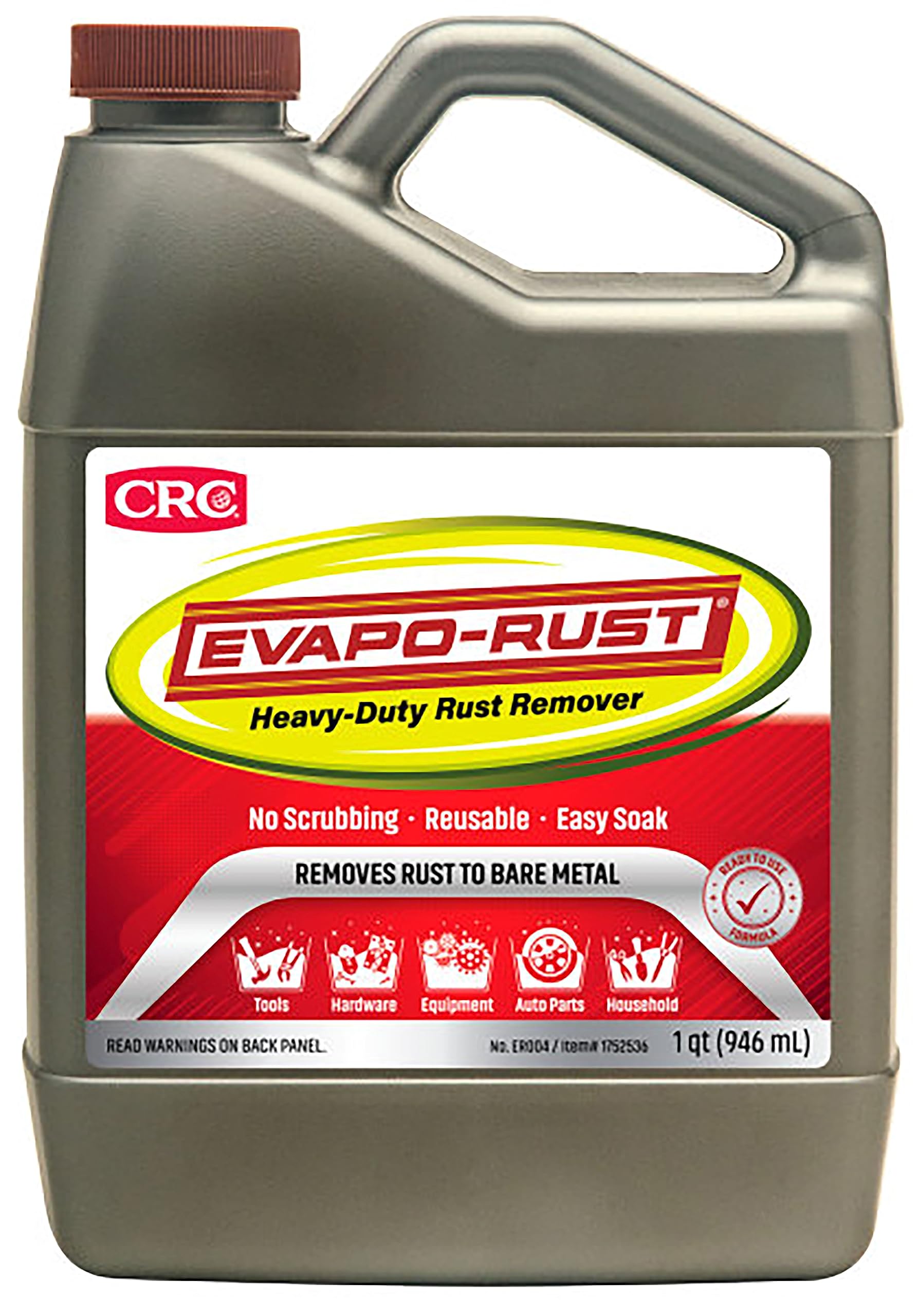 Evapo-Rust CRC Heavy Duty Rust Remover for Metal and Tools - 32 oz
