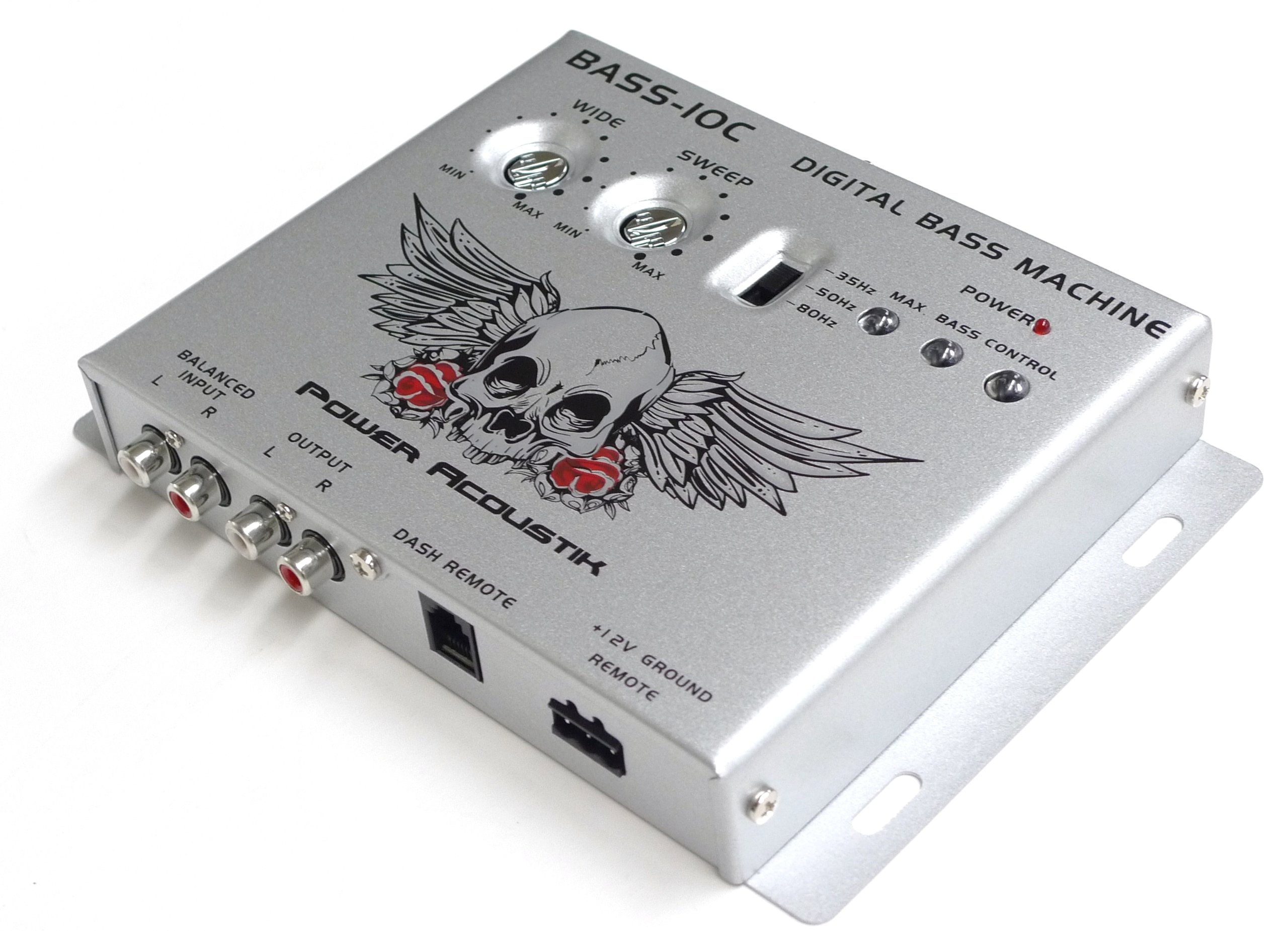 Power Acoustik BASS10C BASS CONTROL PARAMETRIC