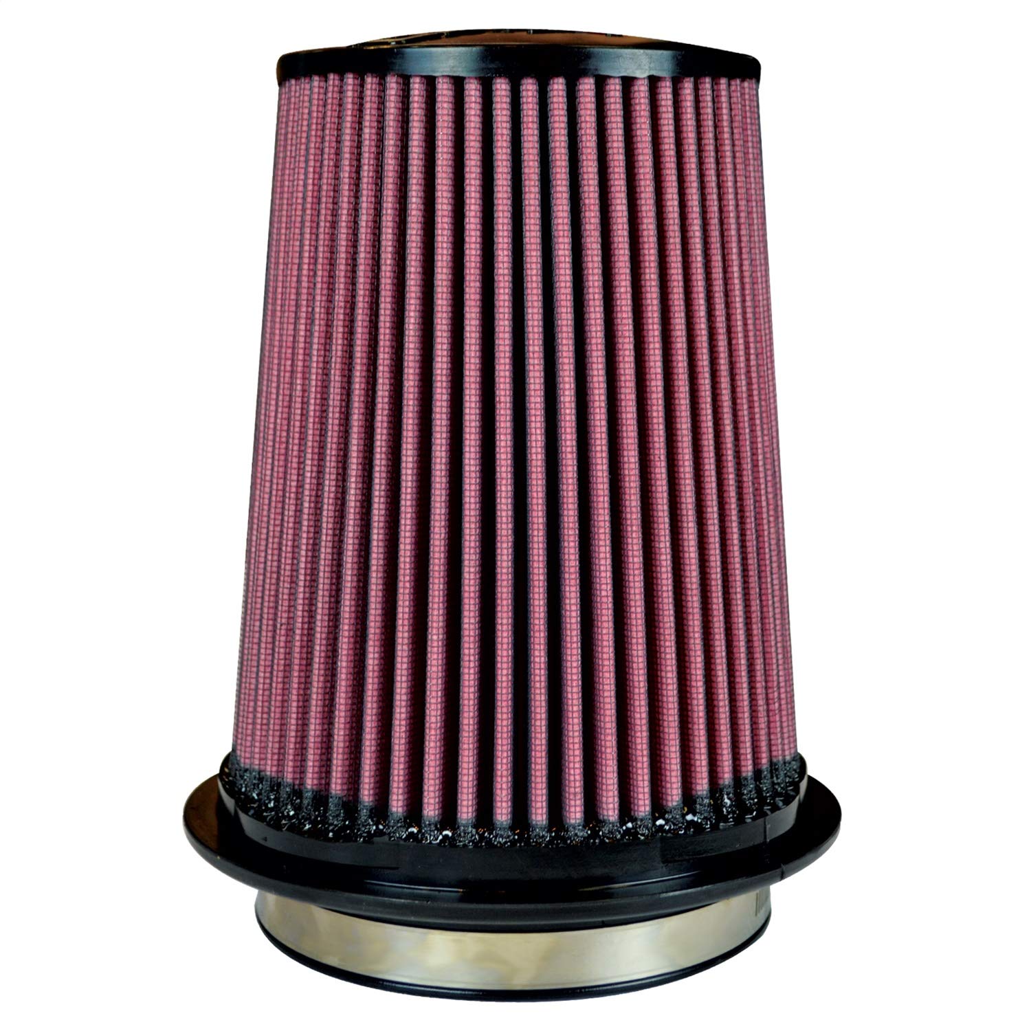 Injen Technology 8-Layer Oiled Cotton Gauze Air Filter X-1107-BR 5.00" Flange ID, 7.0" Twist Lock Base / 7.90" Media Height / 5" Top