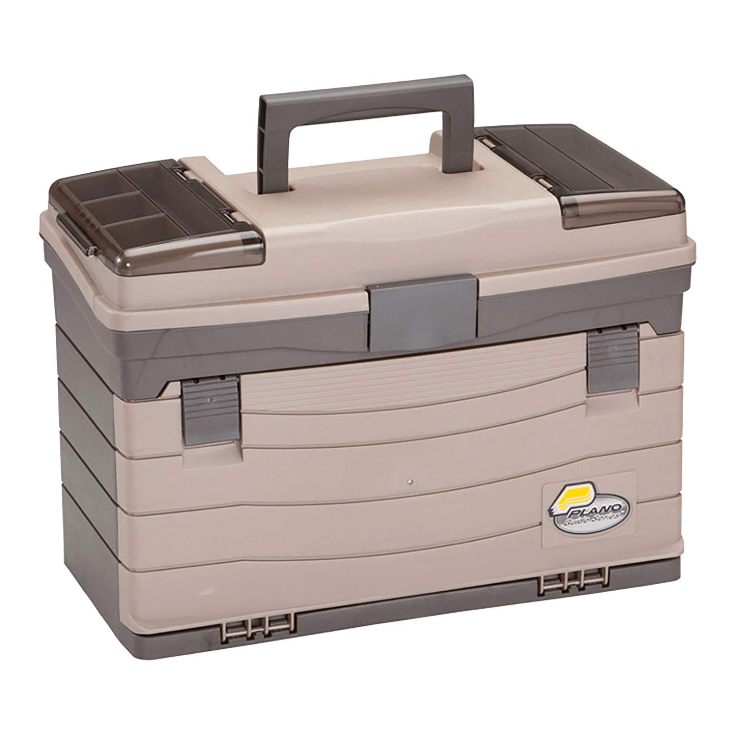 Plano 757004 Guide Series Four-Drawer Tackle Box - Graphite & Sandstone
