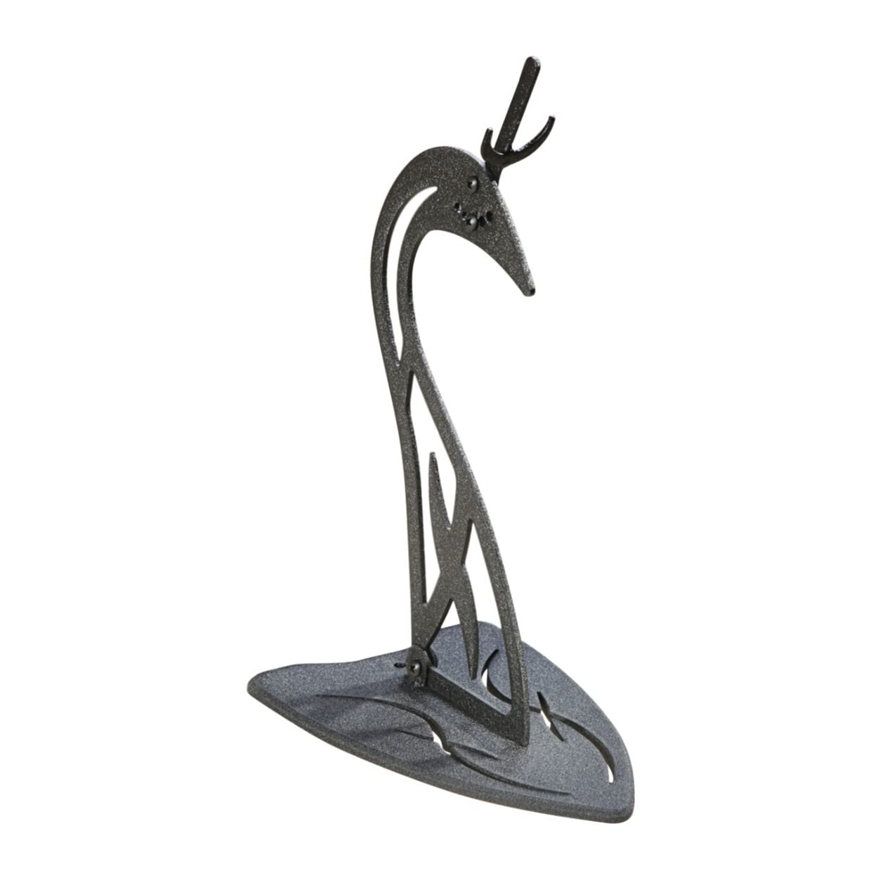 Skull Hooker Table Hooker European Trophy Mount – Perfect Kit for Table Display of Taxidermy Deer Antlers and other Skulls – Graphite Black
