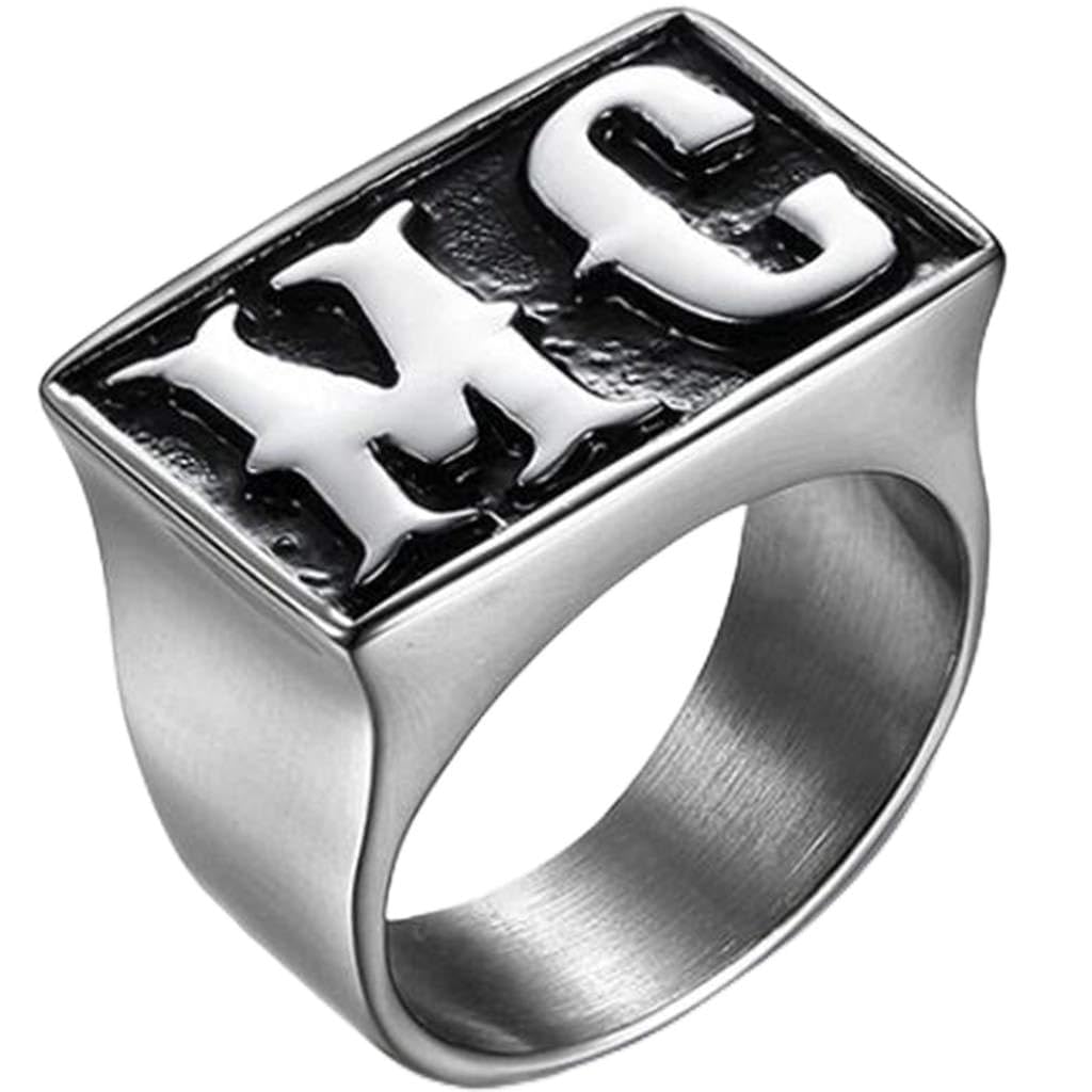 Jude Jewelers Size 7-15 Stainless Steel Motorcycle Biker MC Ring (12)