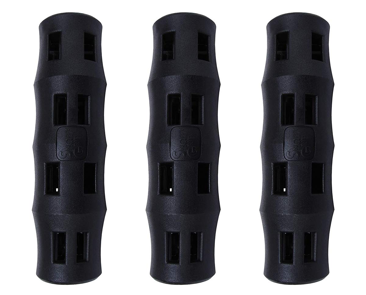 Snappy Grip Ergonomic Replacement Bucket Handles (3 Pack) - BLACK