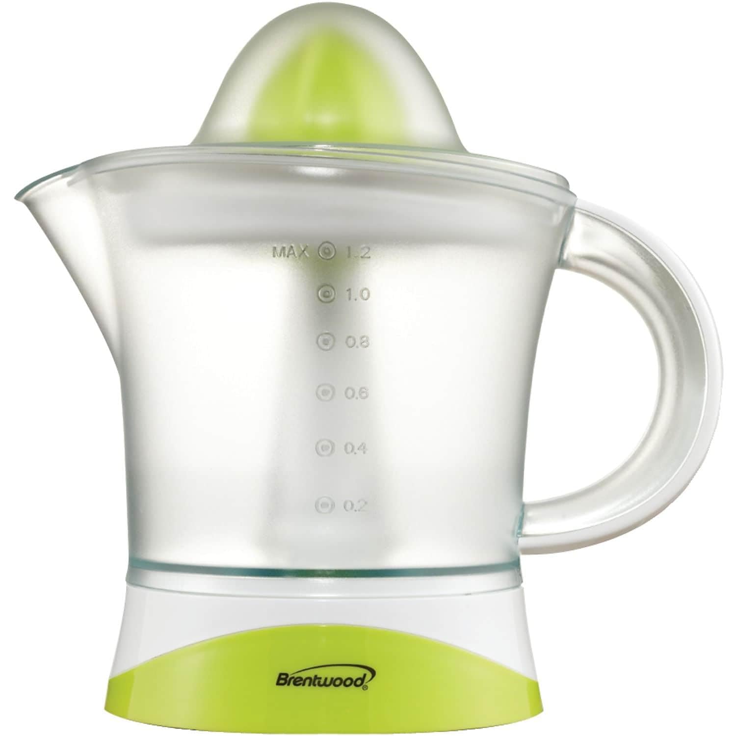 Brentwood Appliances J-17 40oz Electric Citrus Juicer (Clear)