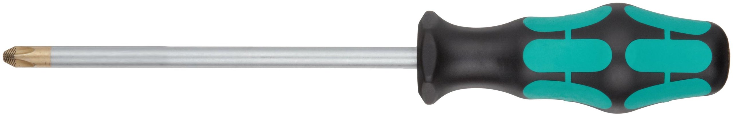 Wera 05008735001 Kraftform Plus 350 PH Phillips Screwdriver, Lasertip, PH 3 Head, 6" Blade Length