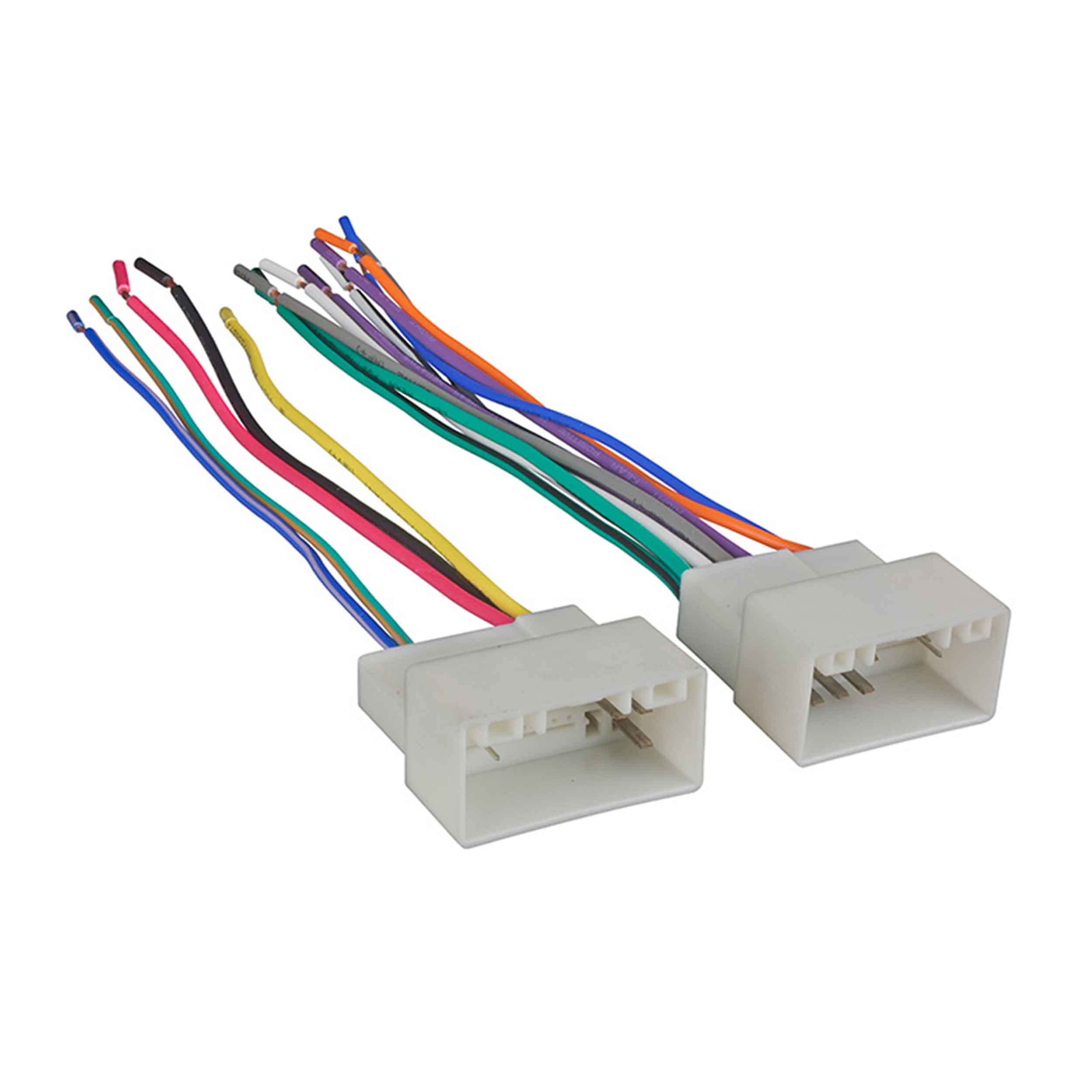 Metra Electronics 70-7304 Wiring Harness for Select 2010-2019 Kia and Hyundai Vehicles, White