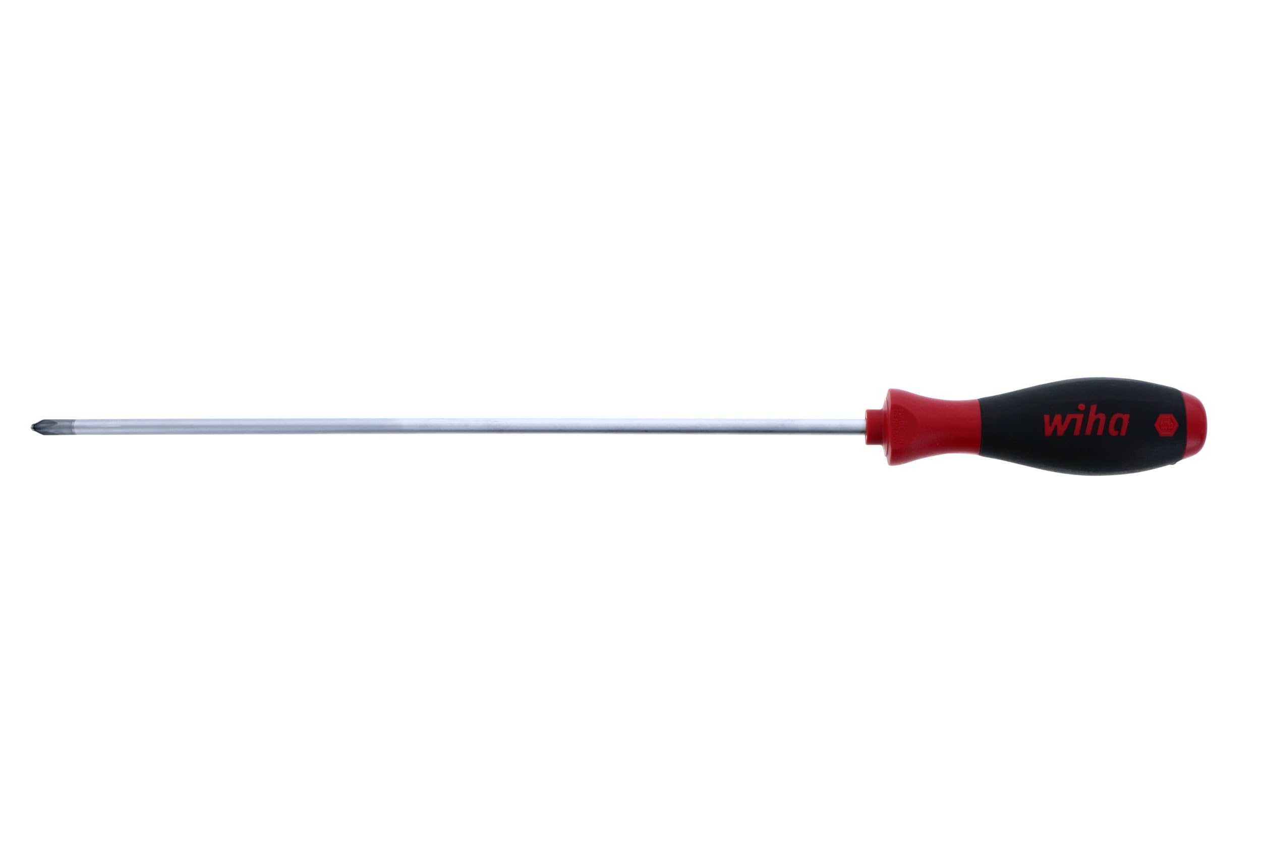Wiha 31118 Phillips Screwdriver with SoftFinish Handle, 2 x 300mm