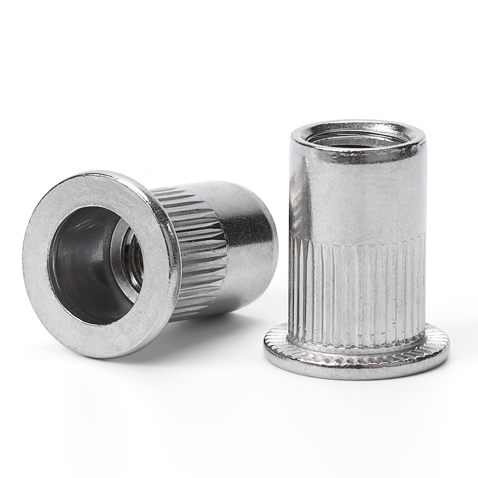 Vmuter 50Pcs M8 Rivet Nuts, 304 Stainless Steel