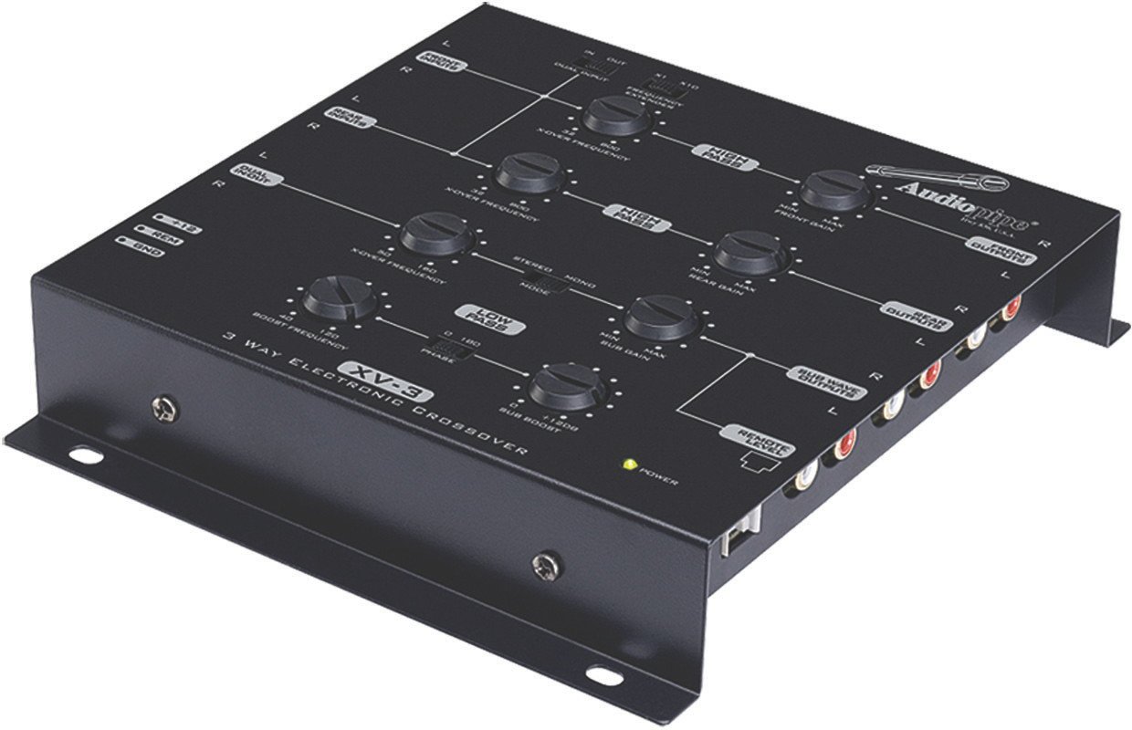 Audiopipe XV3 3-Way Electronic Crossover