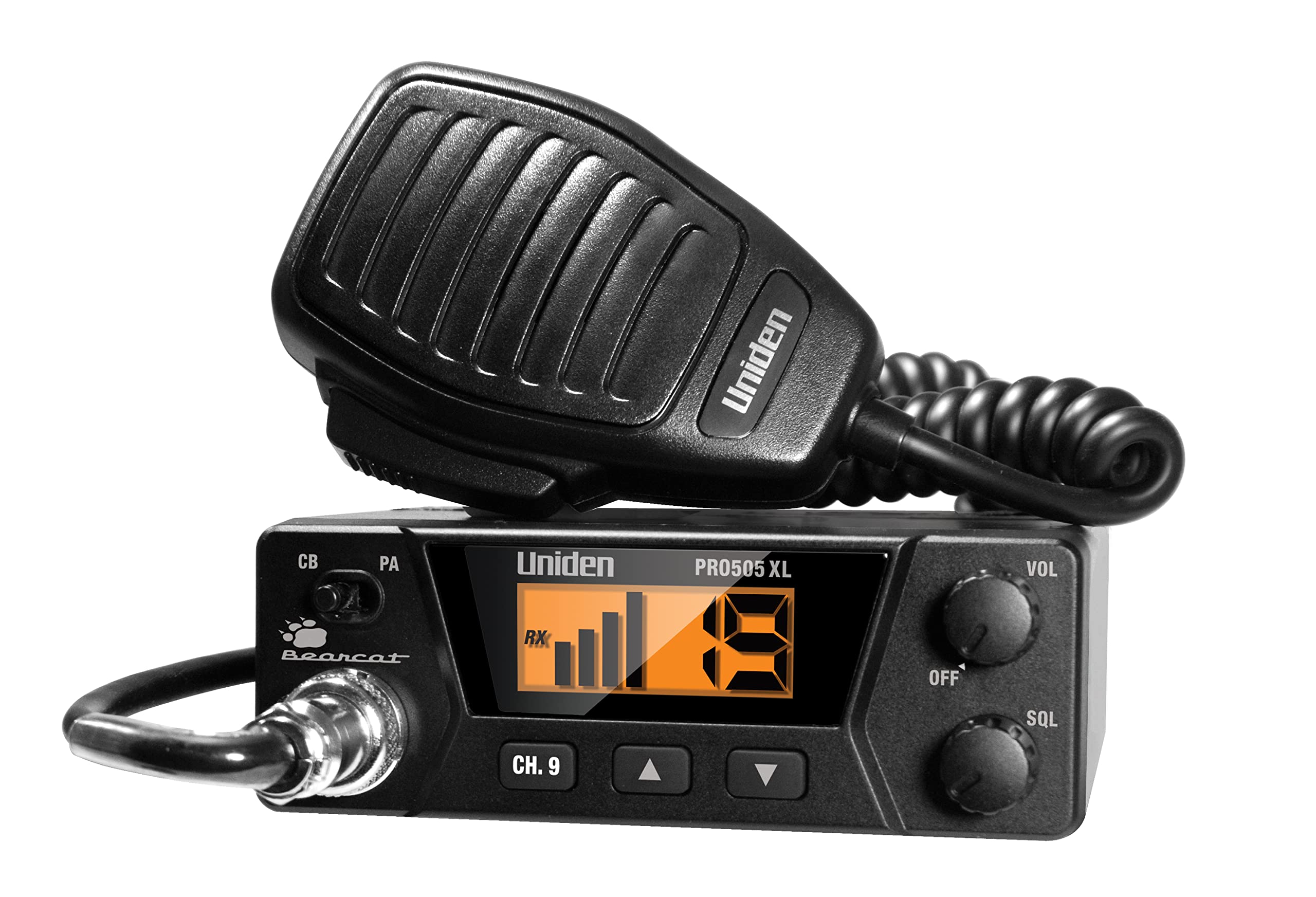 UNIDEN PRO505XL Bearcat Compact Cb Radio