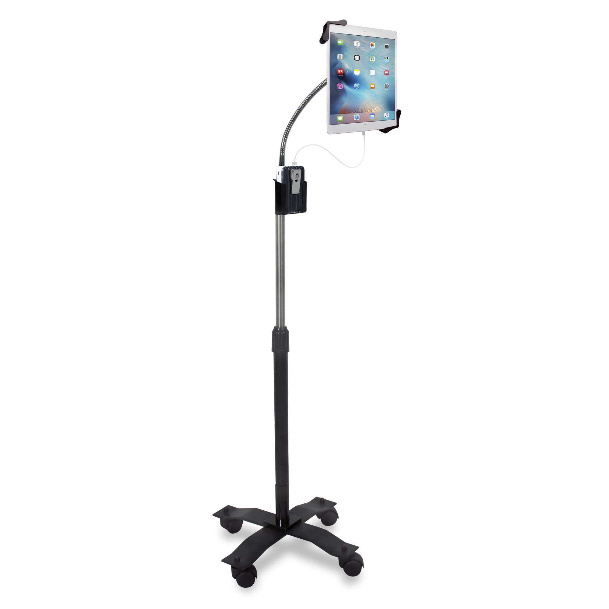 Cta Digital PAD-CGS Compact Gooseneck Floor Stand for iPad/Tablet