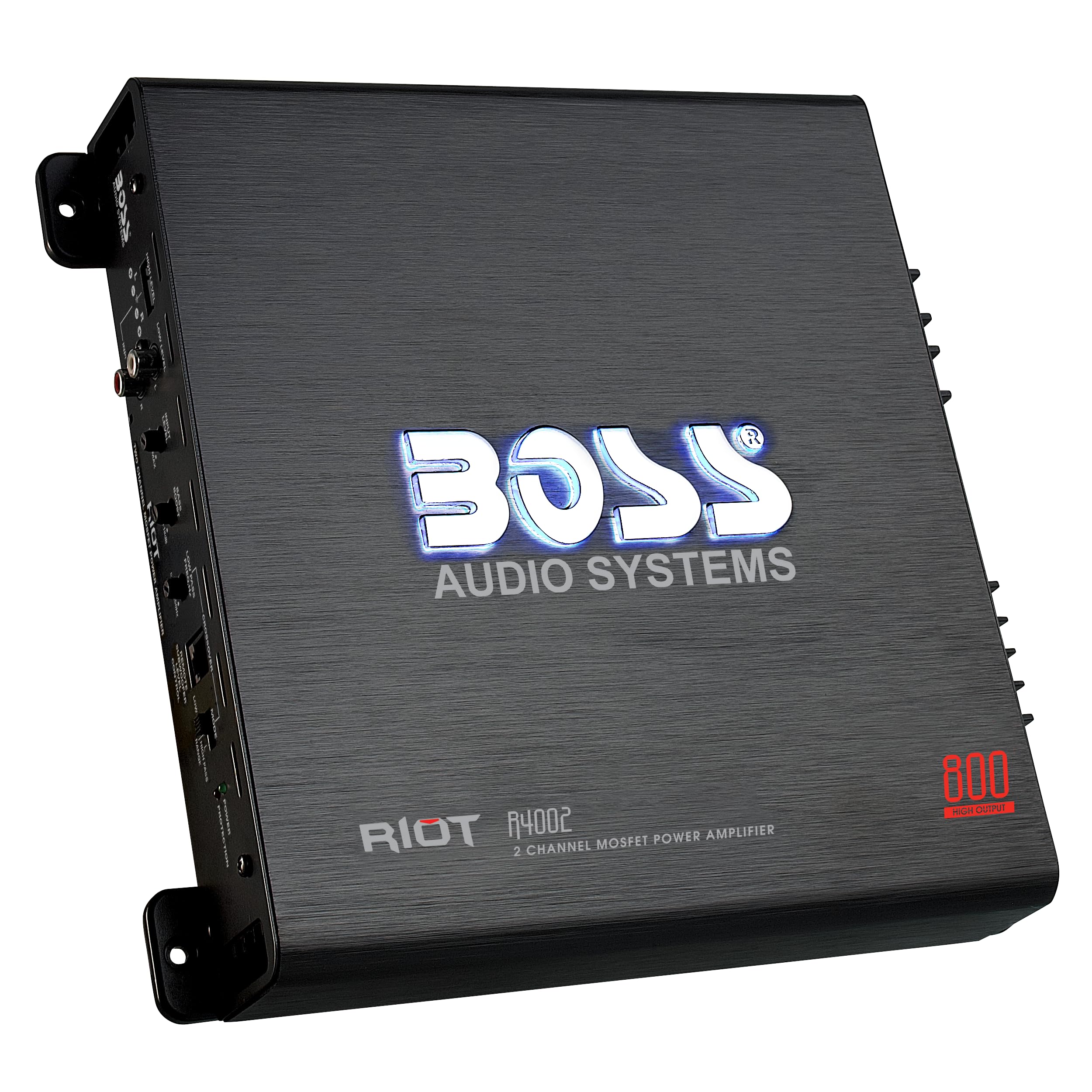 Boss Audio R4002 800 Watt 2 Channel Riot Car Amplifier