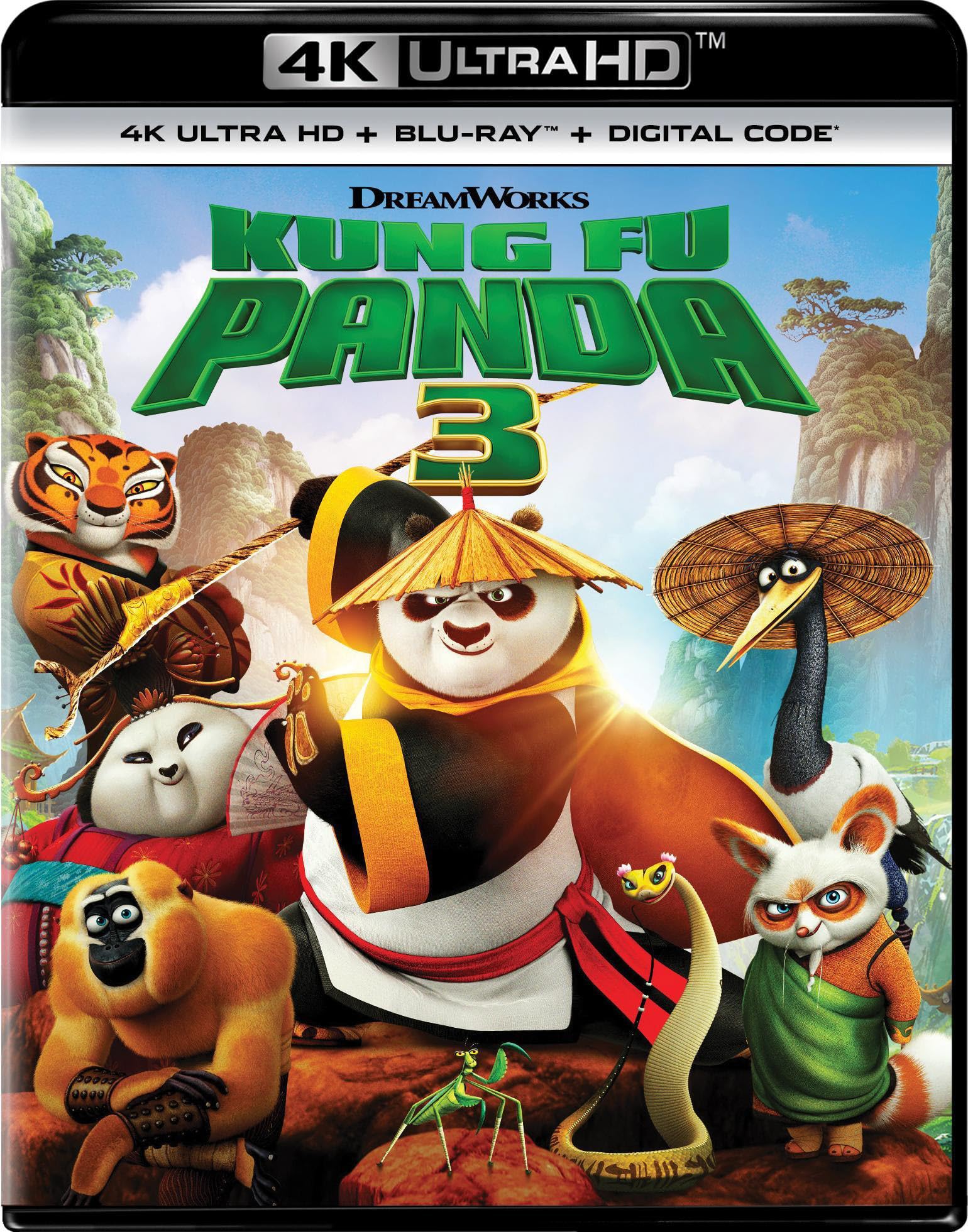 Kung Fu Panda 3 - 4K Ultra HD + Blu-ray + Digital
